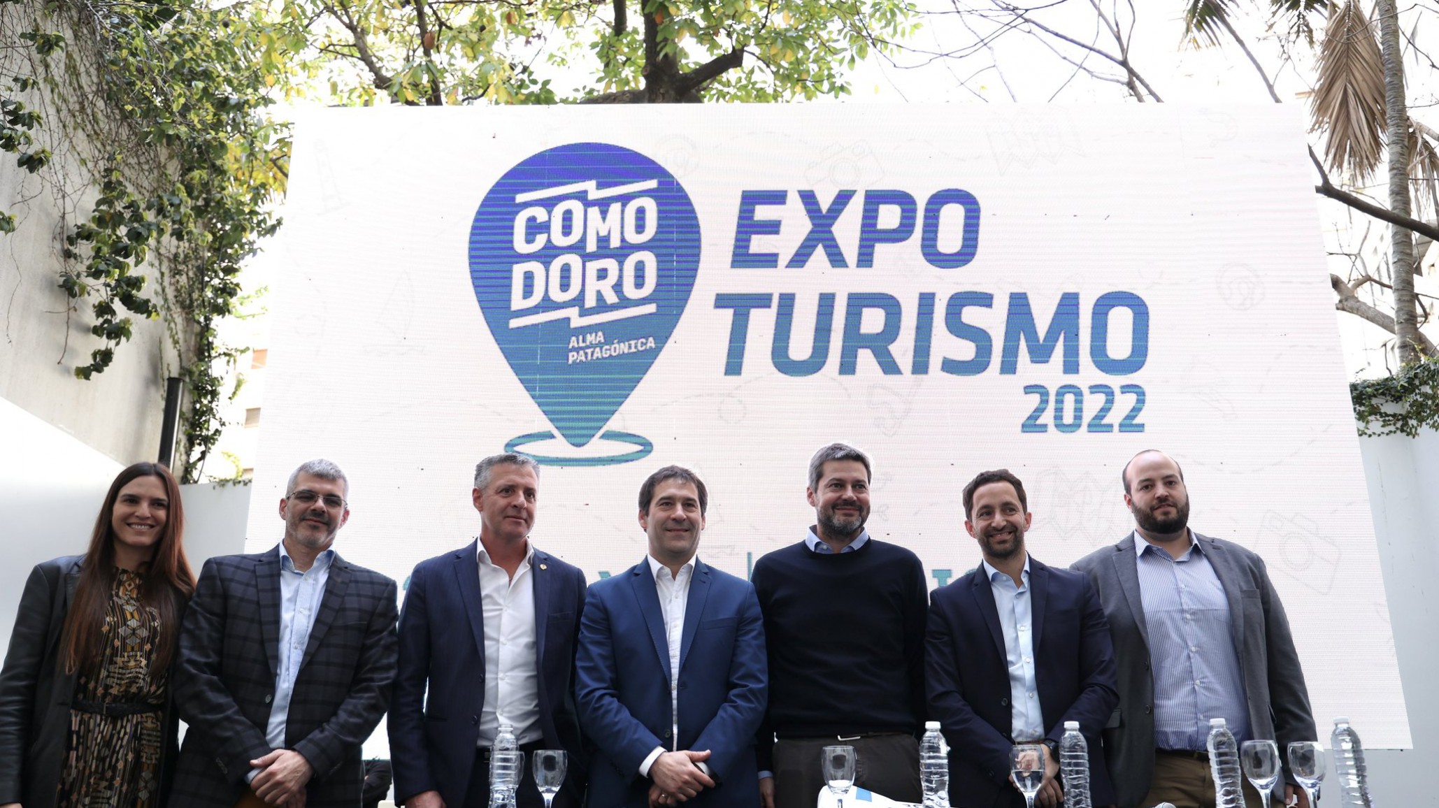 Luque presentó, en Buenos Aires, la Expo Turismo Comodoro junto a Lammens