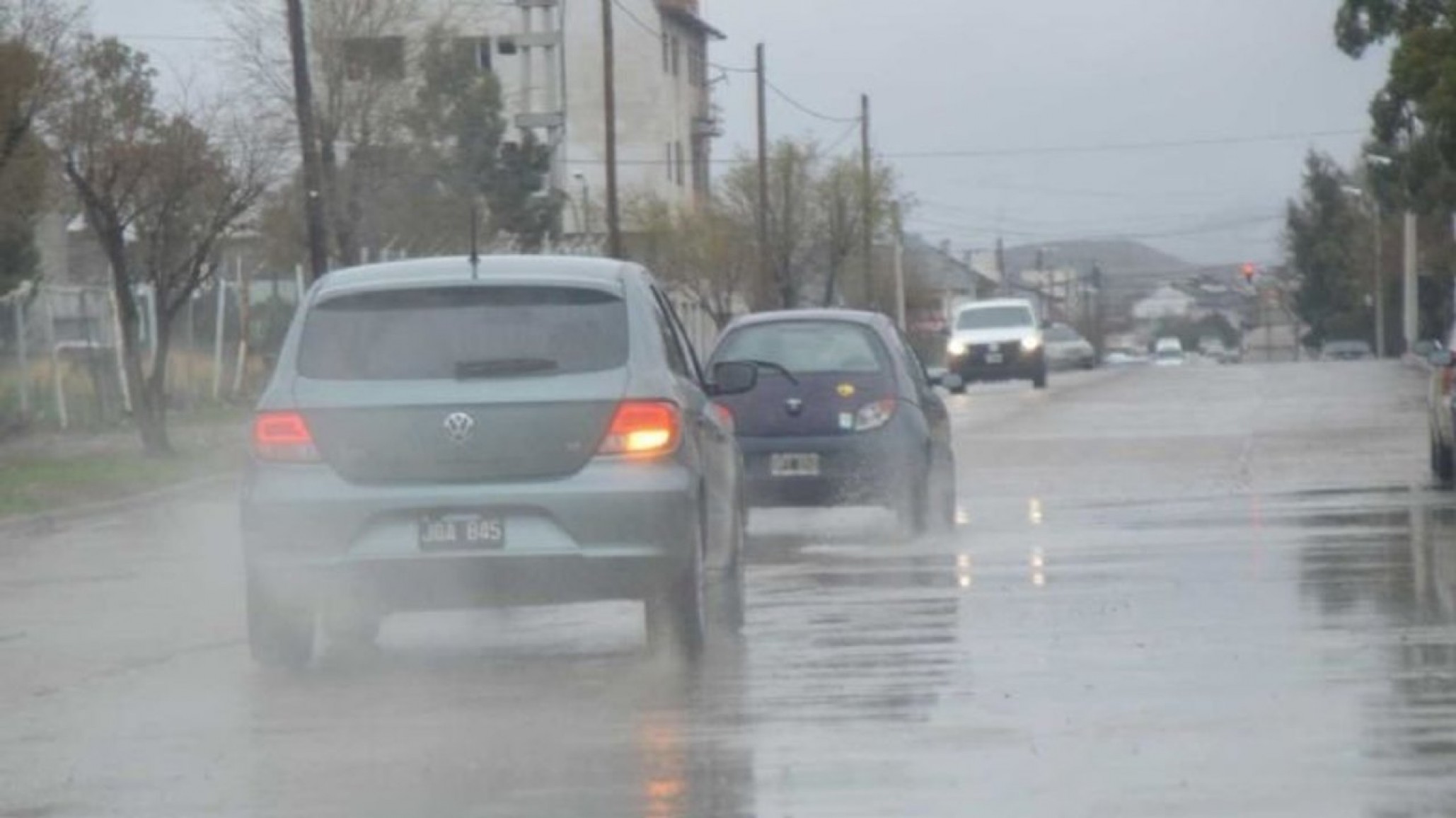 Chubut: Rige una alerta naranja por fuertes vientos y lluvias