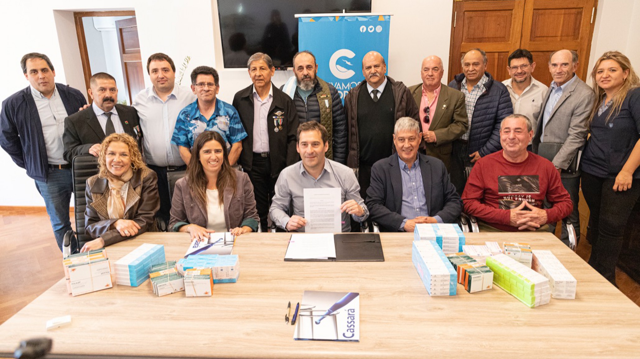 Municipio recibirá medicamentos en donación del Laboratorio Cassará