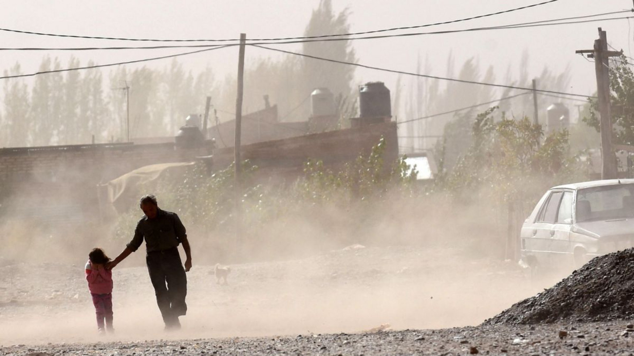 Alerta amarilla para este jueves en Chubut por fuertes vientos