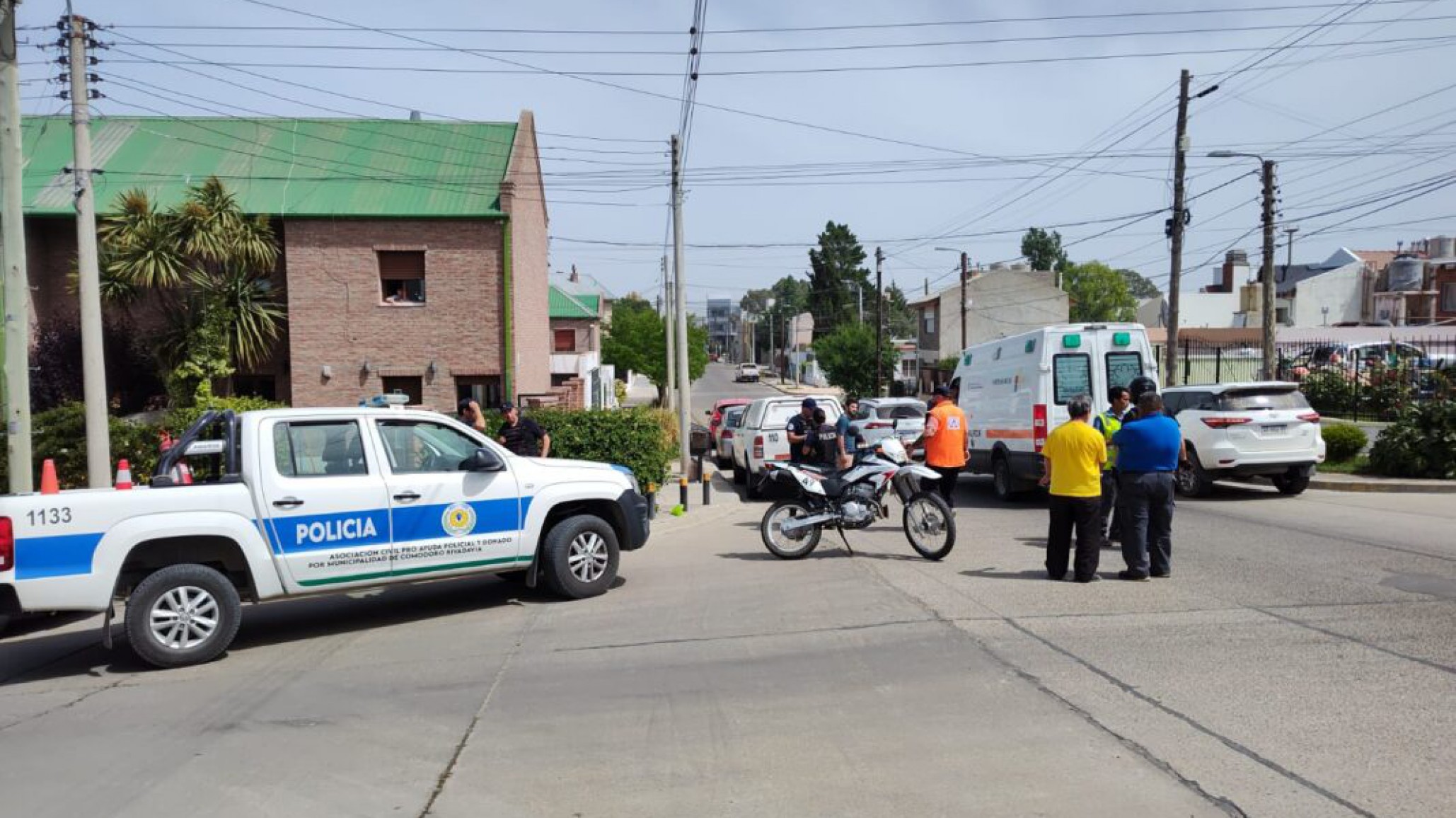 Menor en bicicleta fue atropellado y trasladado al Hospital