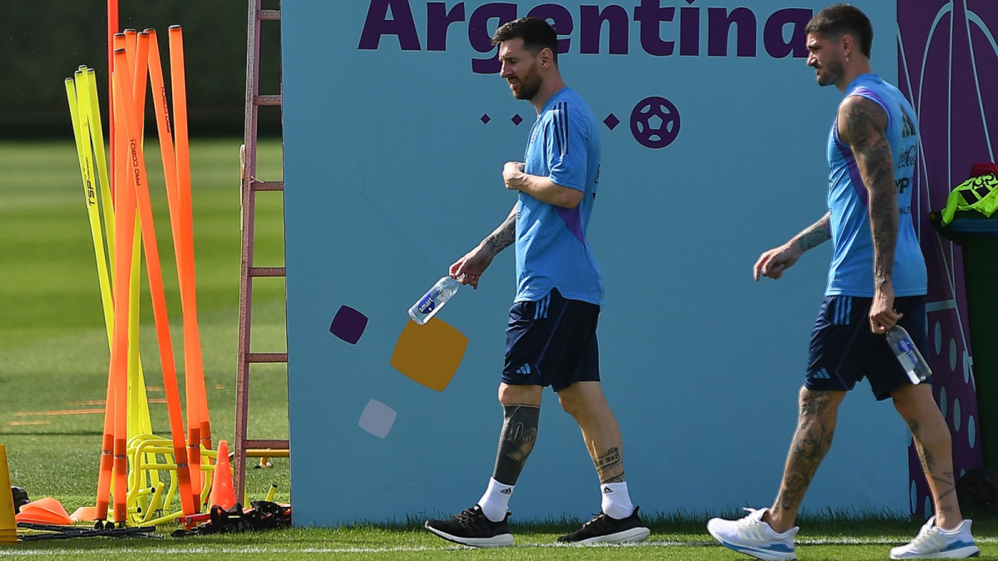 Argentina ya se prepara para el encuentro con Polonia