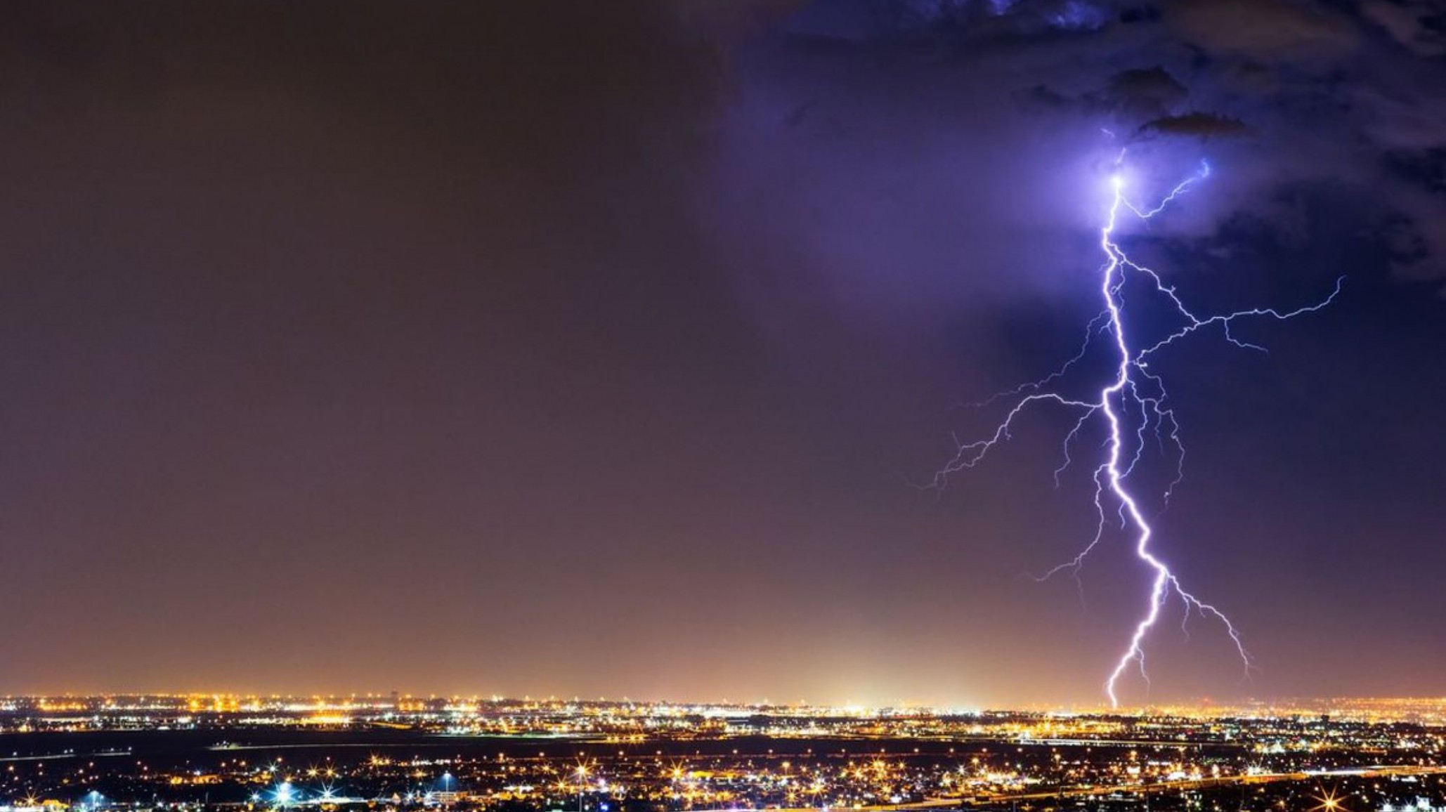 Continúa el alerta por tormentas en Chubut: En la Península Valdés hay alerta naranja