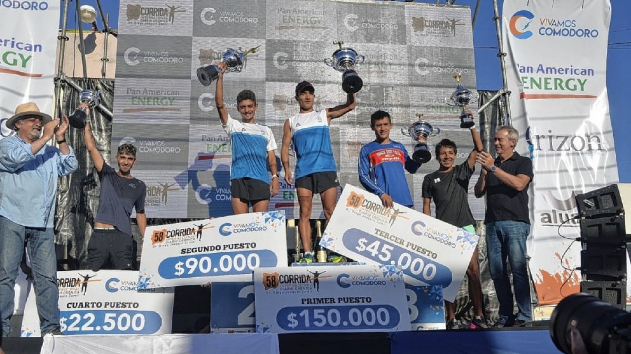 Joaquín Arbe es tricampeón de la Corrida Internacional de Crónica