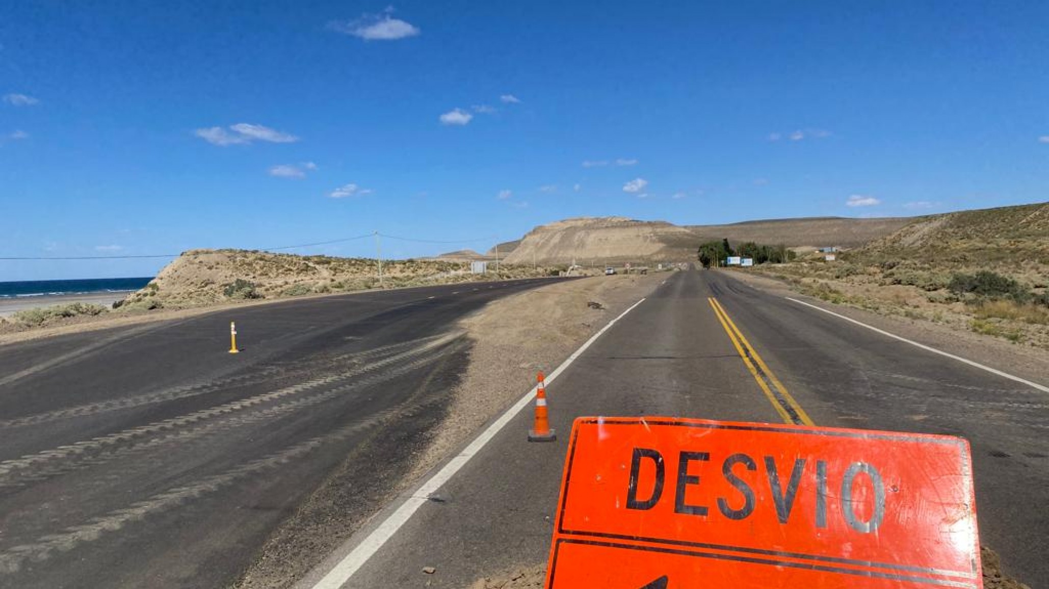 Vialidad Nacional habilitó un desvío en Ramón Santos por el avance de la autovía Rada Tilly – Caleta Olivia