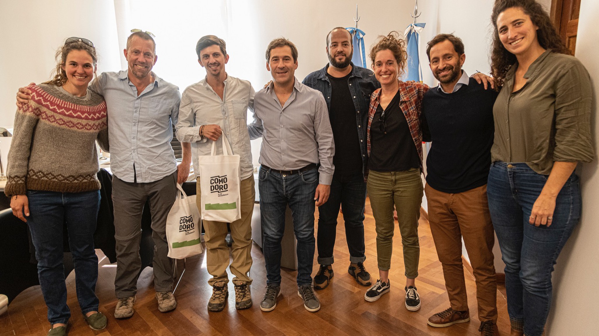 Luque trabaja en Proyecto Patagonia Azul con estrategias de conservación y promoción de las costas