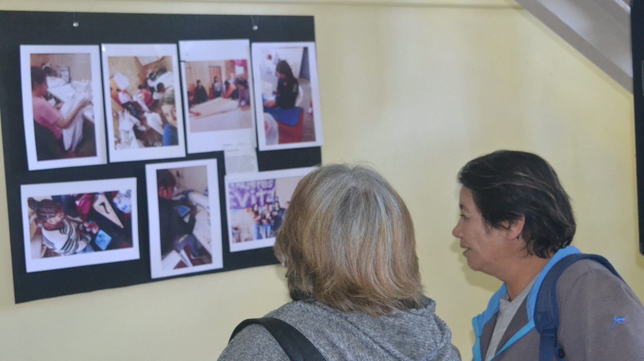 Abrió la muestra fotográfica ?Hebe de Bonafini ? Trabajadoras de la economía popular?