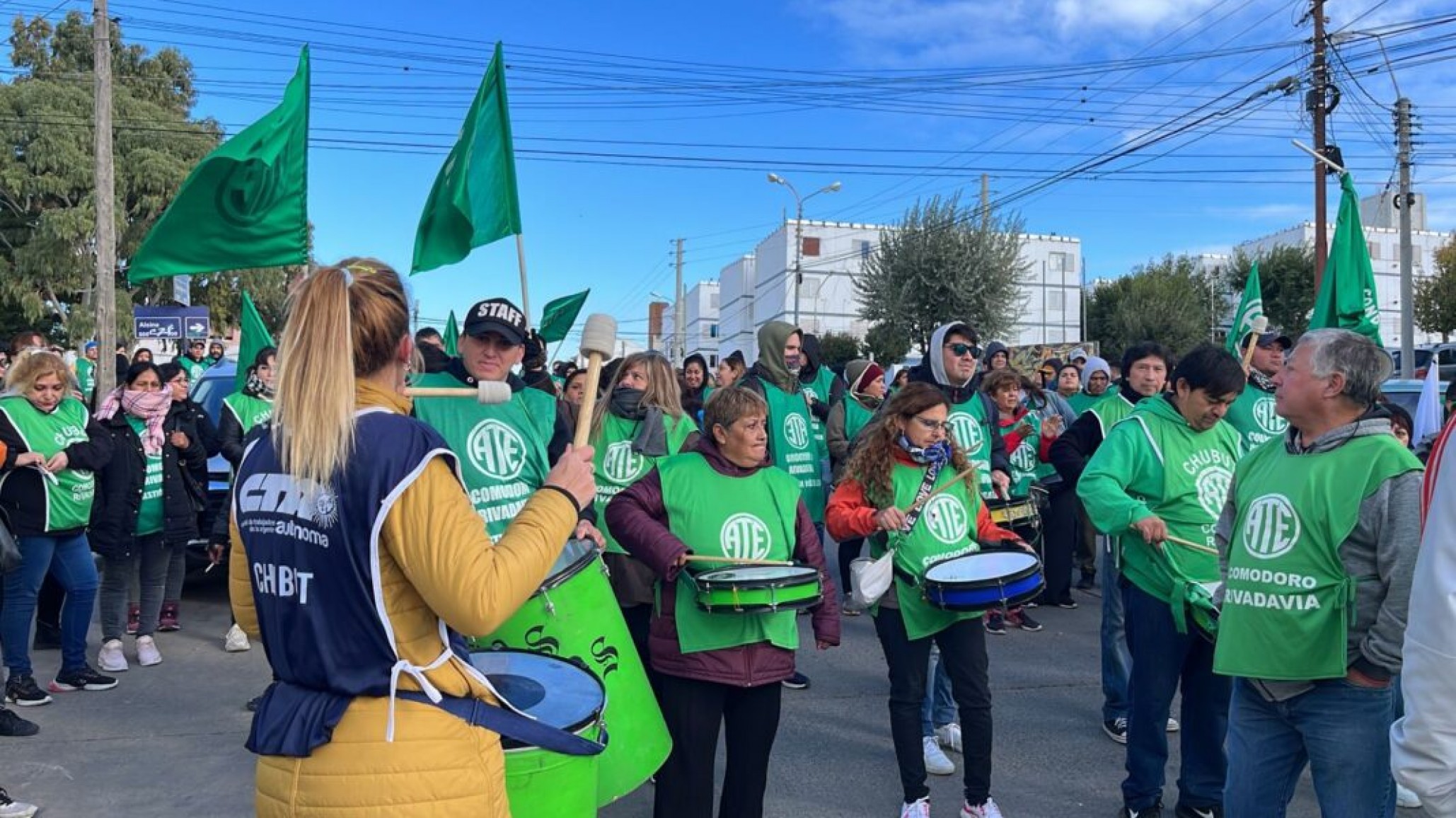 ATE para y la semana que viene instalaría una carpa en el Hospital Regional