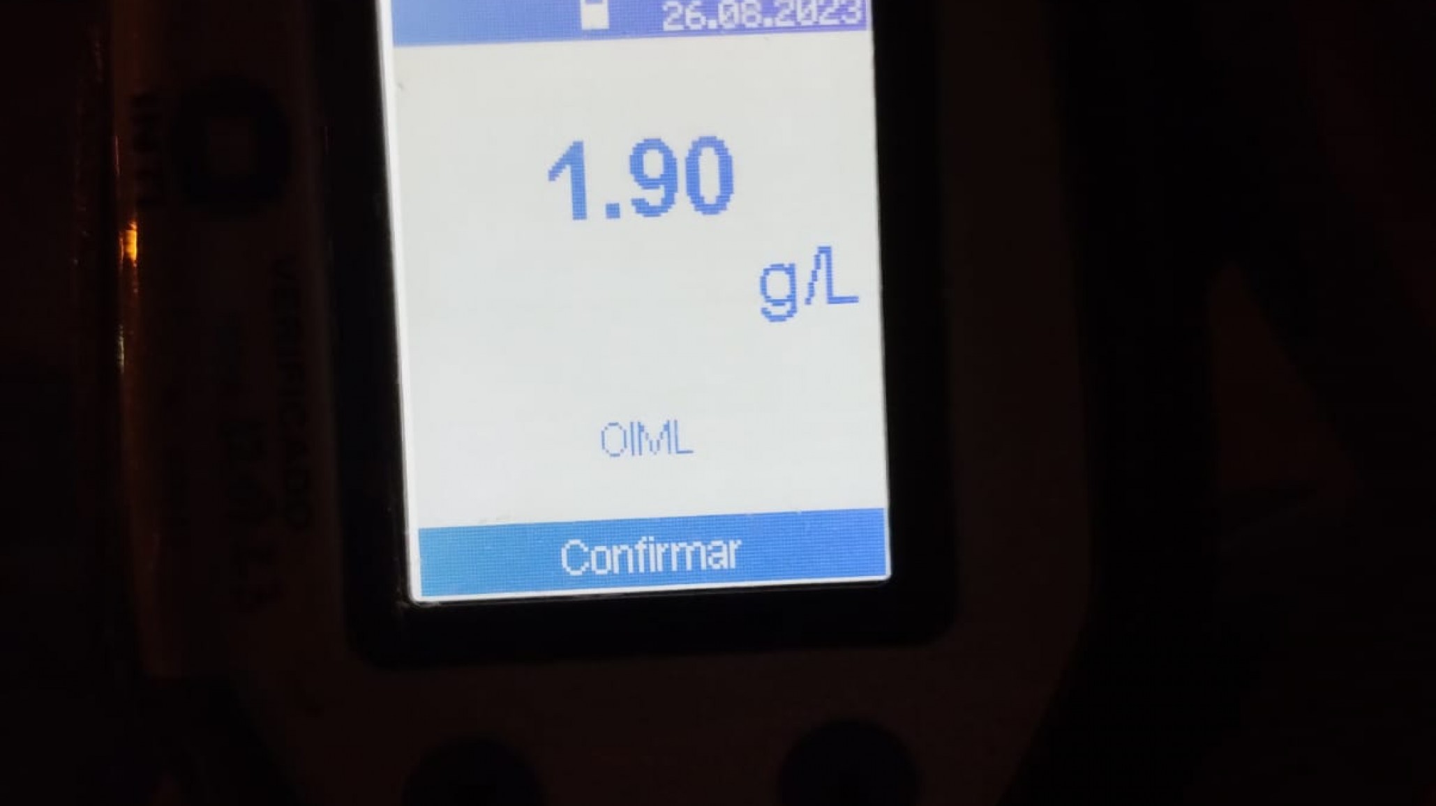 Rada Tilly: hubo 7 alcoholemias positivas.