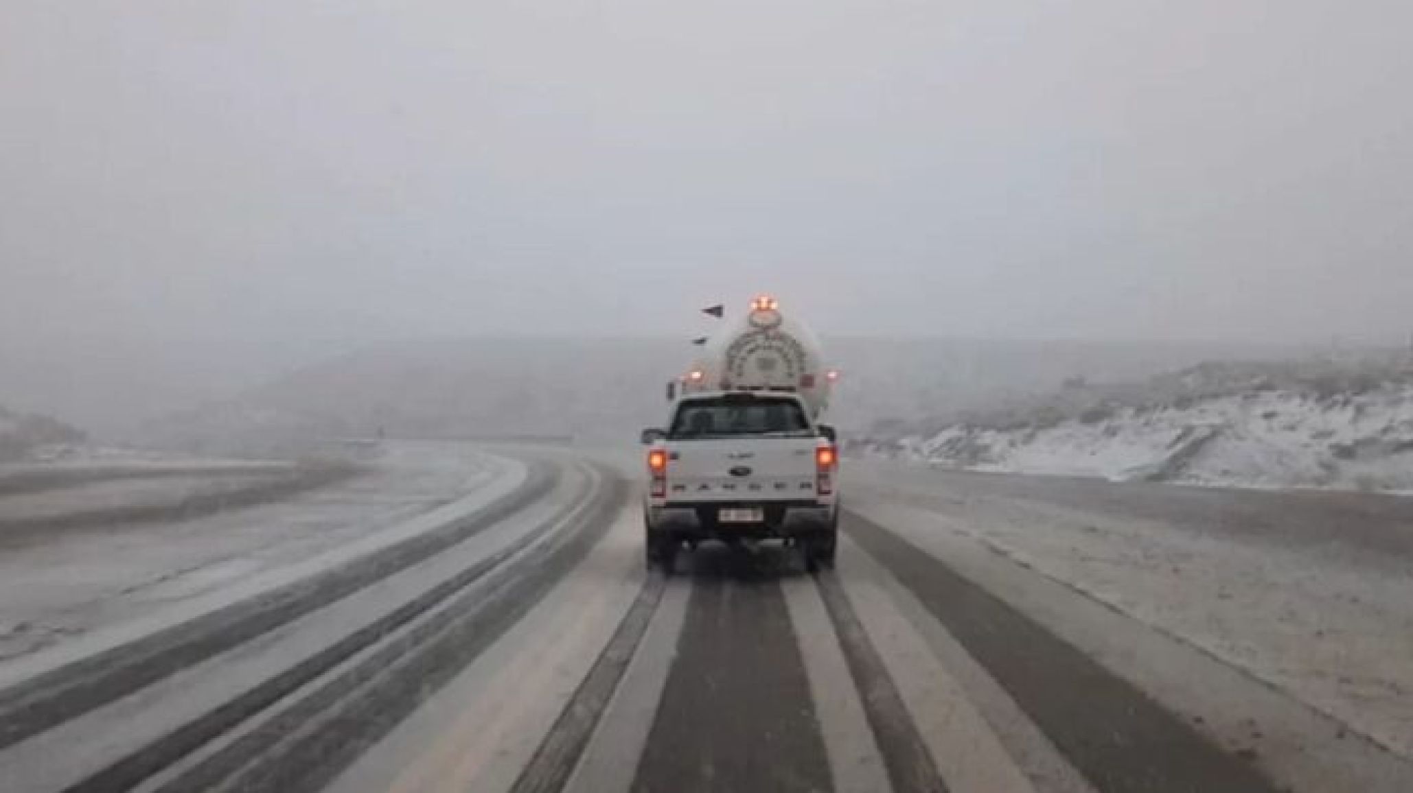 Sigue el corte preventivo en Ruta N° 3 entre Comodoro Rivadavia y Trelew