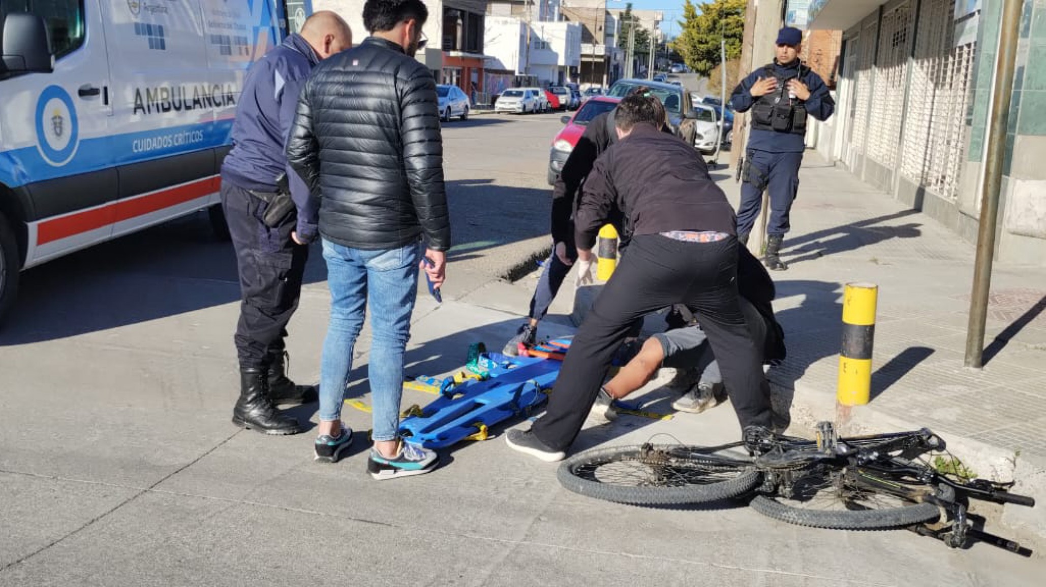 Adolescente fue atropellado mientras iba en bicicleta