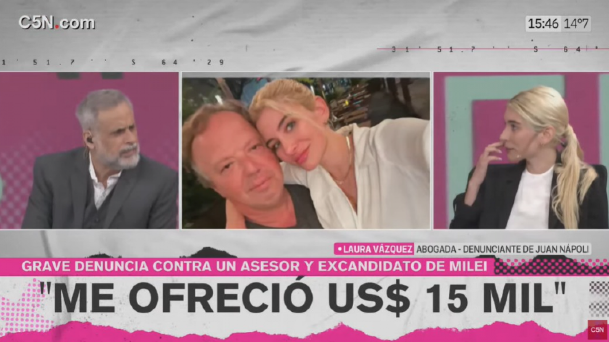 Grave denuncia contra un asesor y excandidato de Milei: “te voy a hacer mier…”