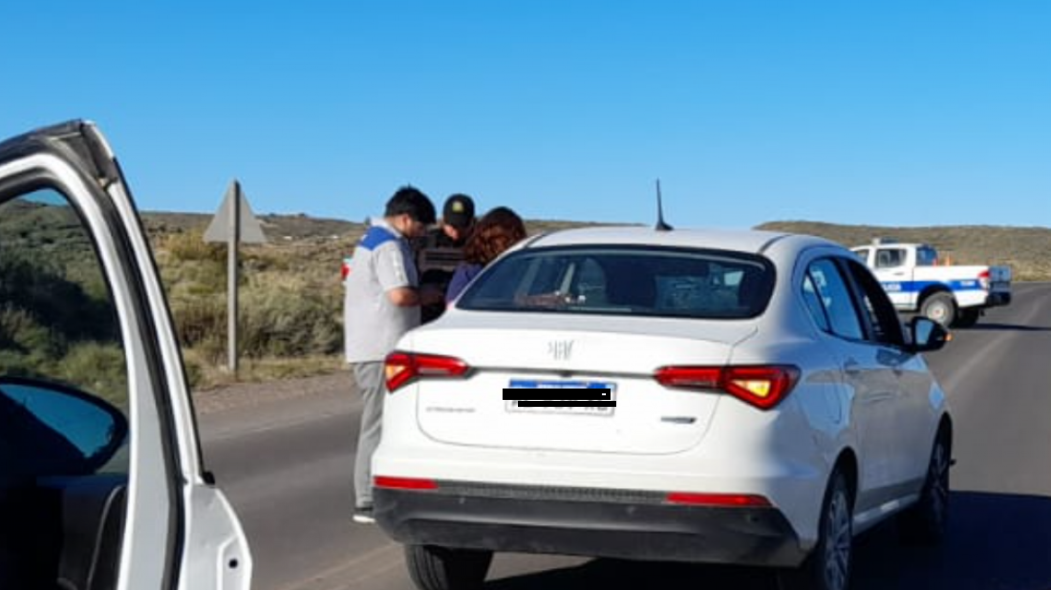 Una ciclista fue trasladada al hospital tras ser impactada por un automóvil