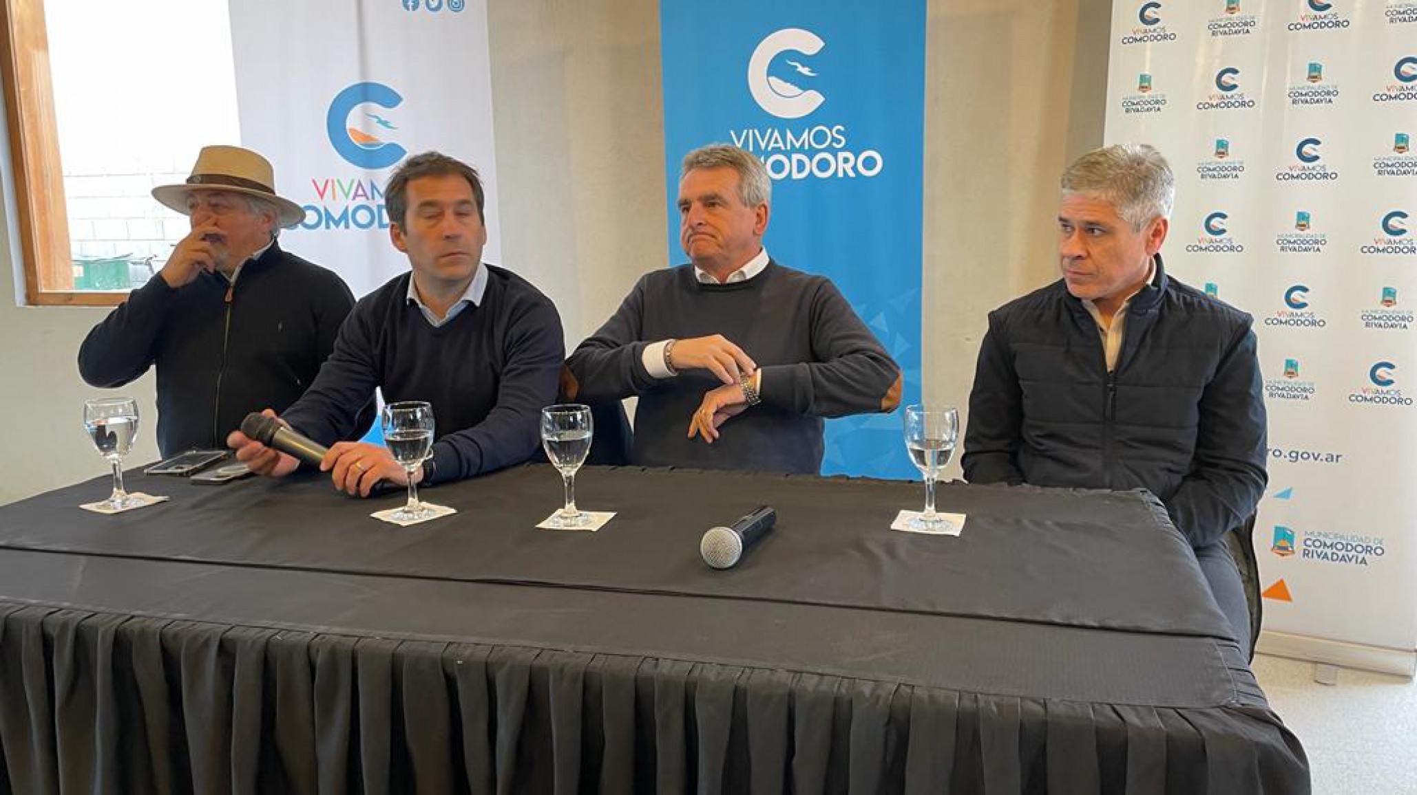 Agustín Rossi en Comodoro “tenemos el dirigente más preparado para los próximos 4 años”