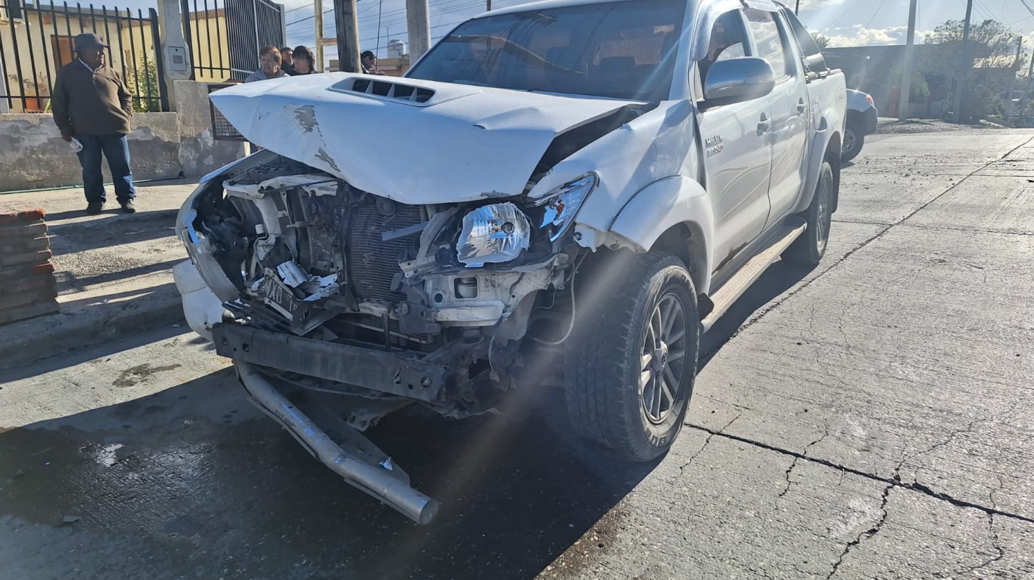 Comodoro: accidente con lesionados en San Martín y 13 de Diciembre