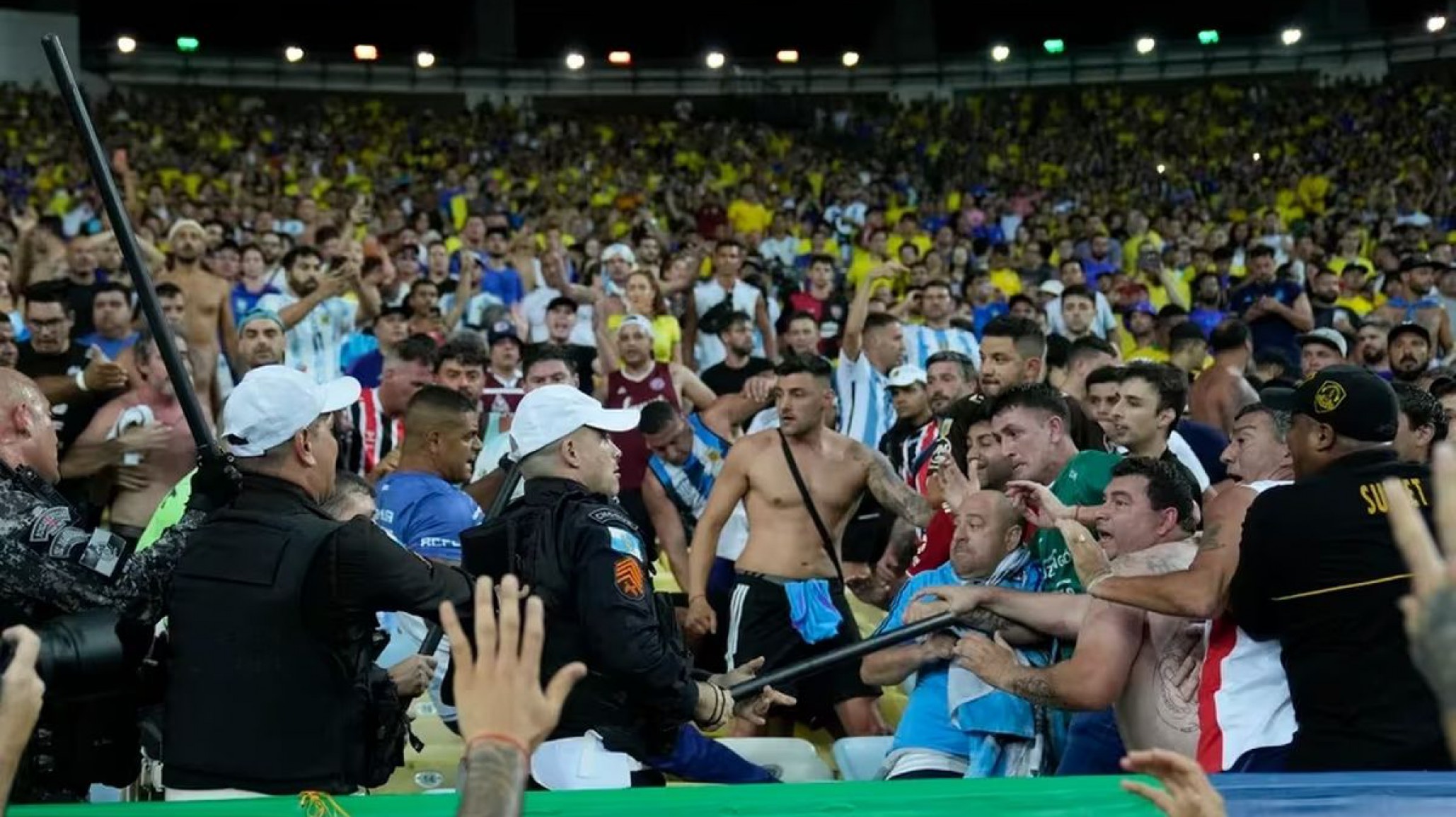 La FIFA repudió los incidentes en el Maracaná "son inaceptables"