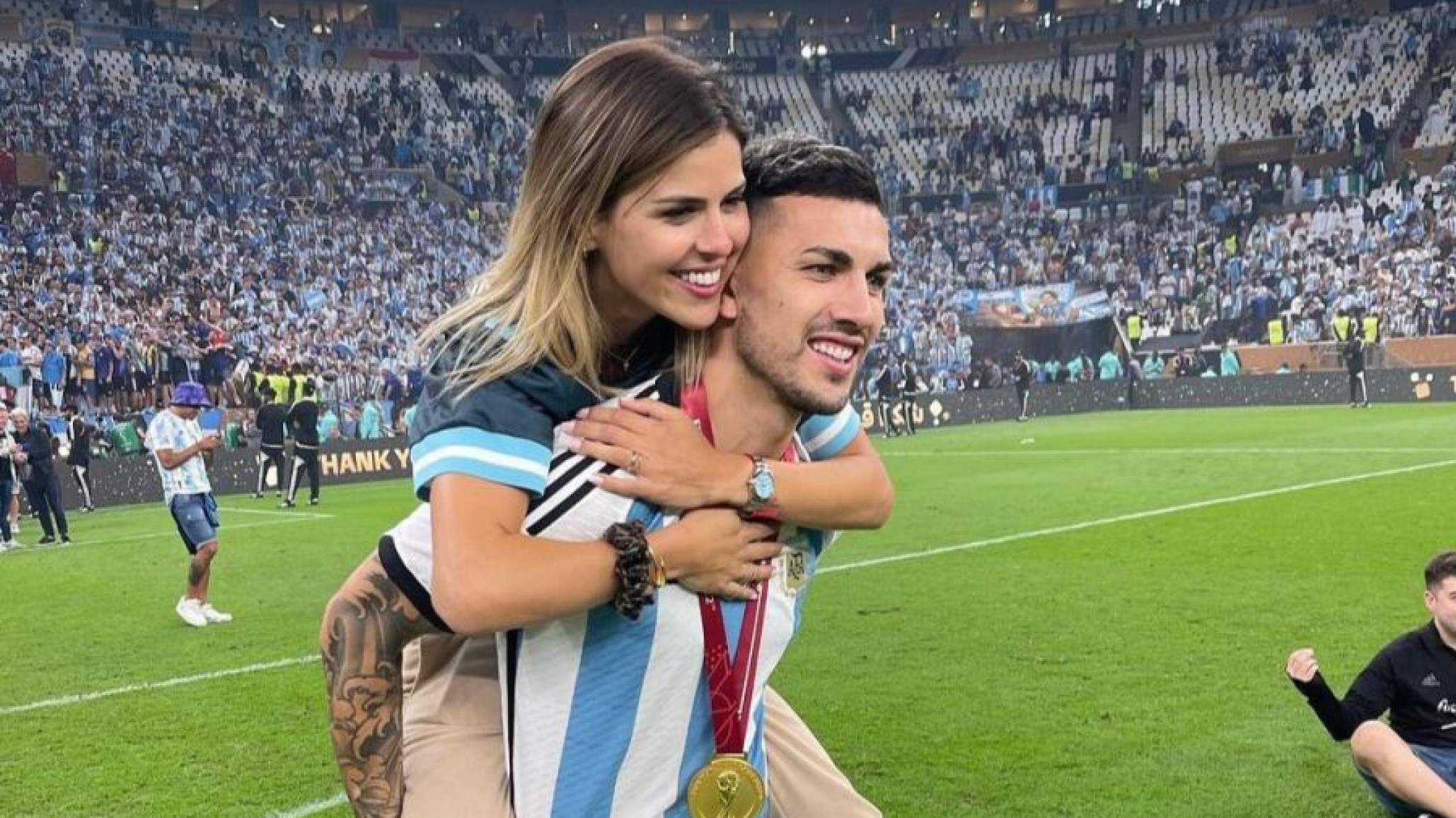 La mujer de Leandro Paredes sobre las supuestas fiestas de la Selección: "Yo confío en mi marido"