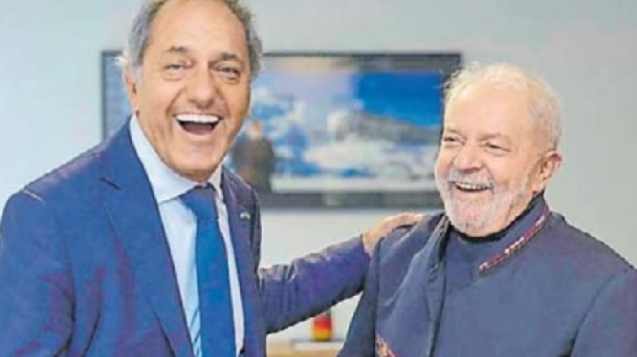 Scioli negó el cargo pero trabaja como mediador entre Lula y Milei