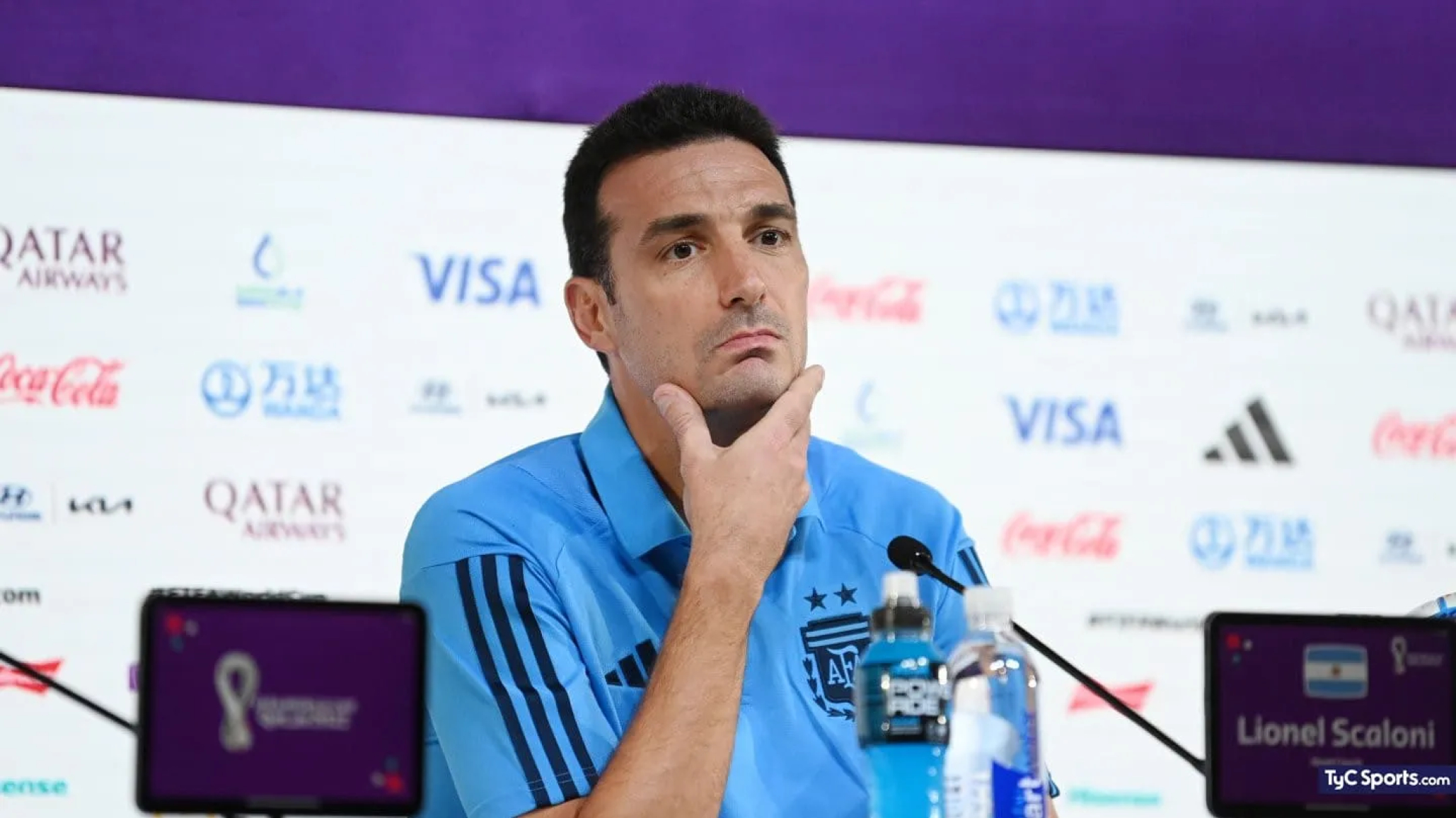 El secreto que reveló Lionel Scaloni sobre su salud