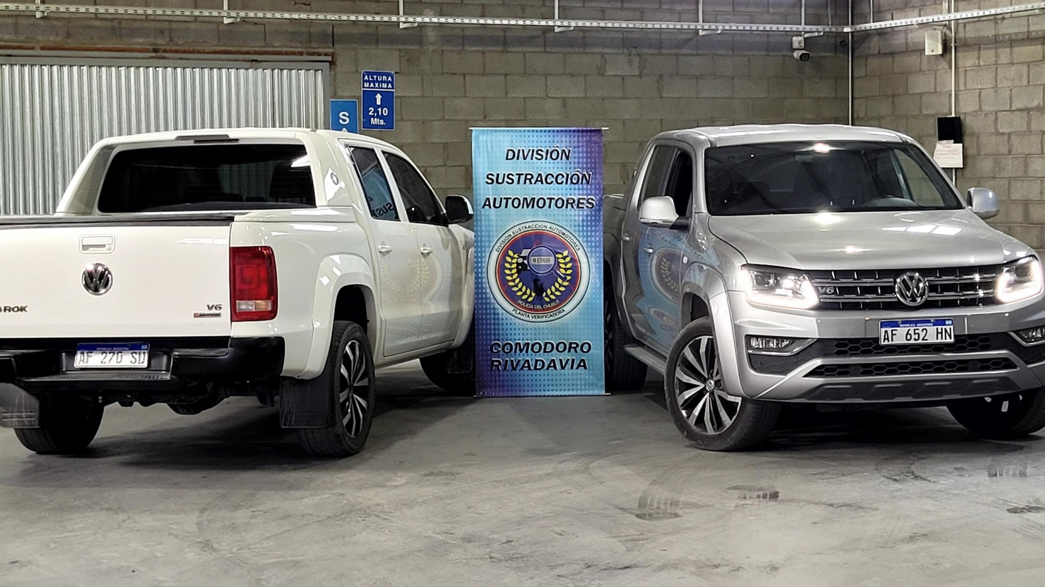 Hallaron vehículos gemelos en un taller de chapa y pintura de Comodoro: la palabra del mécanico