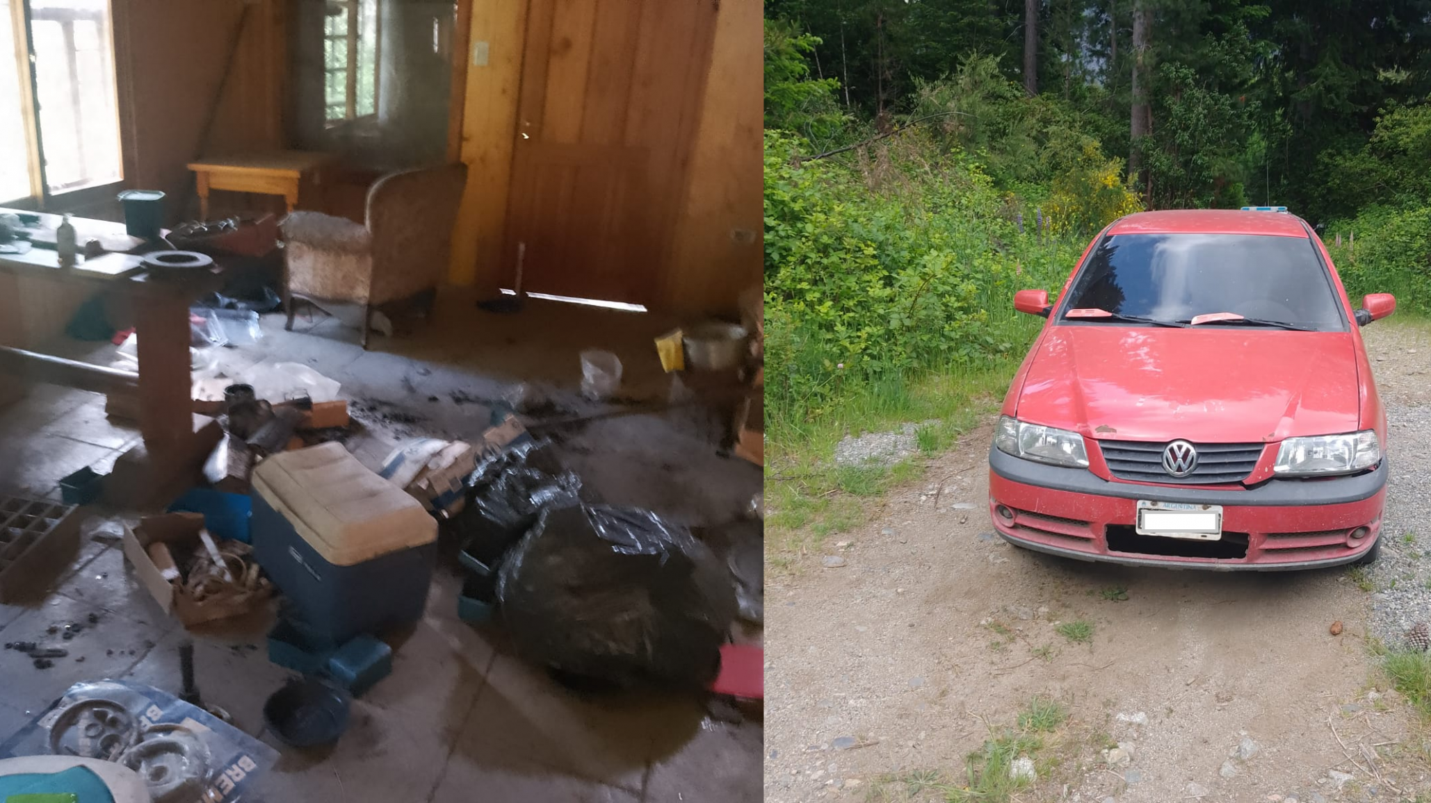 ¡El despiste de los ladrones! Entraron a una casa a robar y dejaron el auto