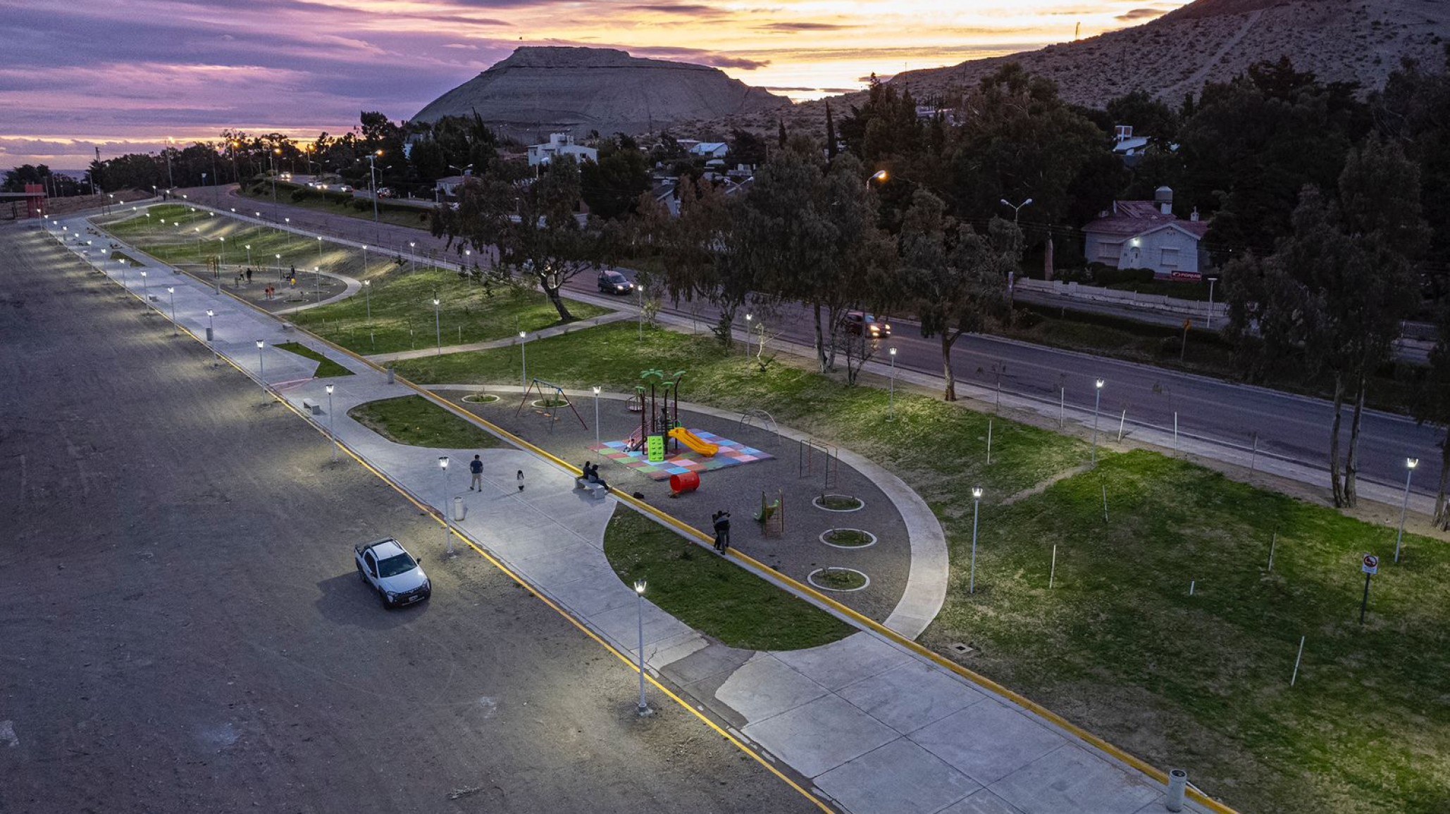 Un viejo anhelo de los vecinos de Km. 3: un lugar que vincula zona norte y sur