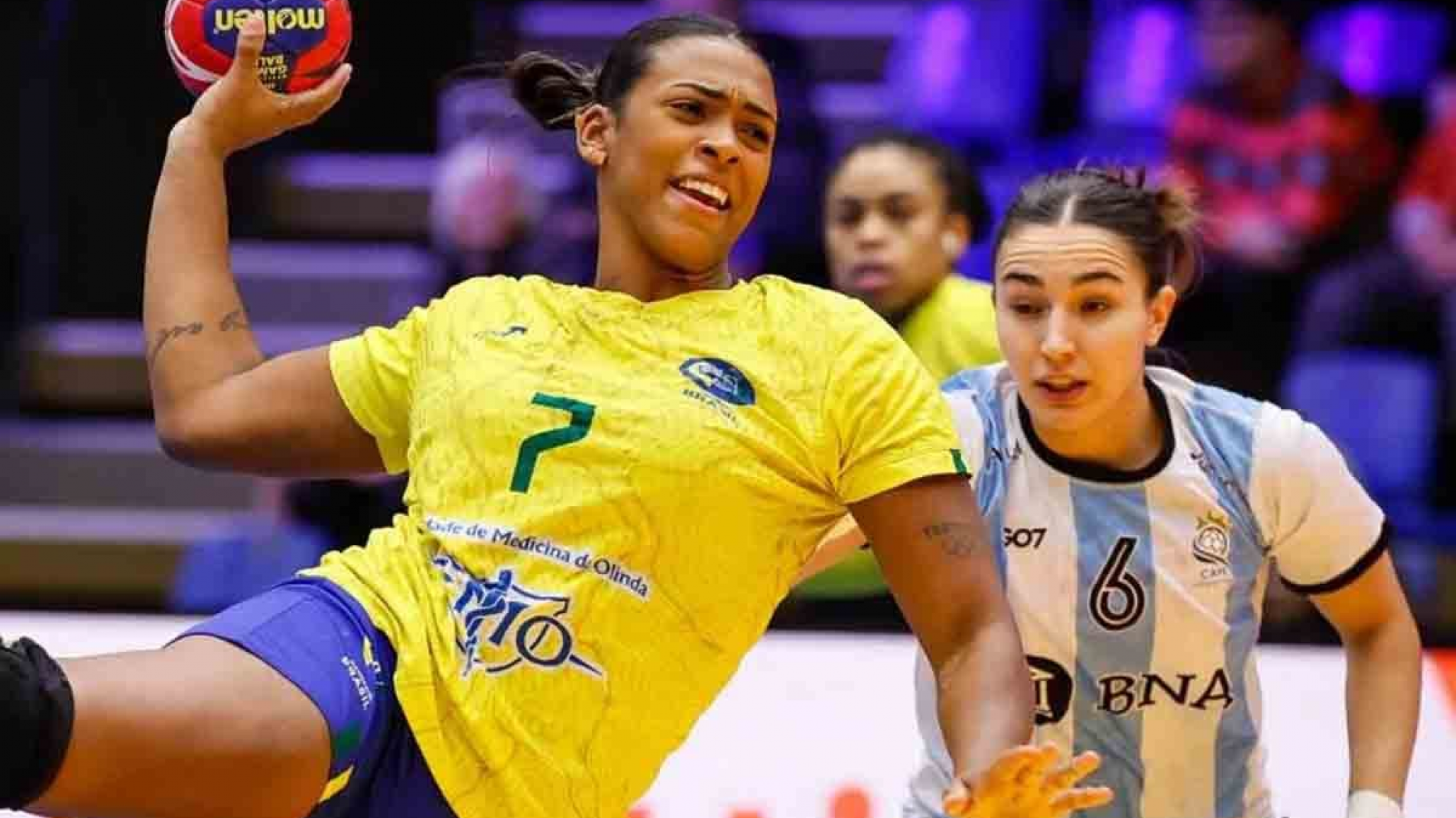 Brasil venció a la Argentina en el Mundial de Handball femenino
