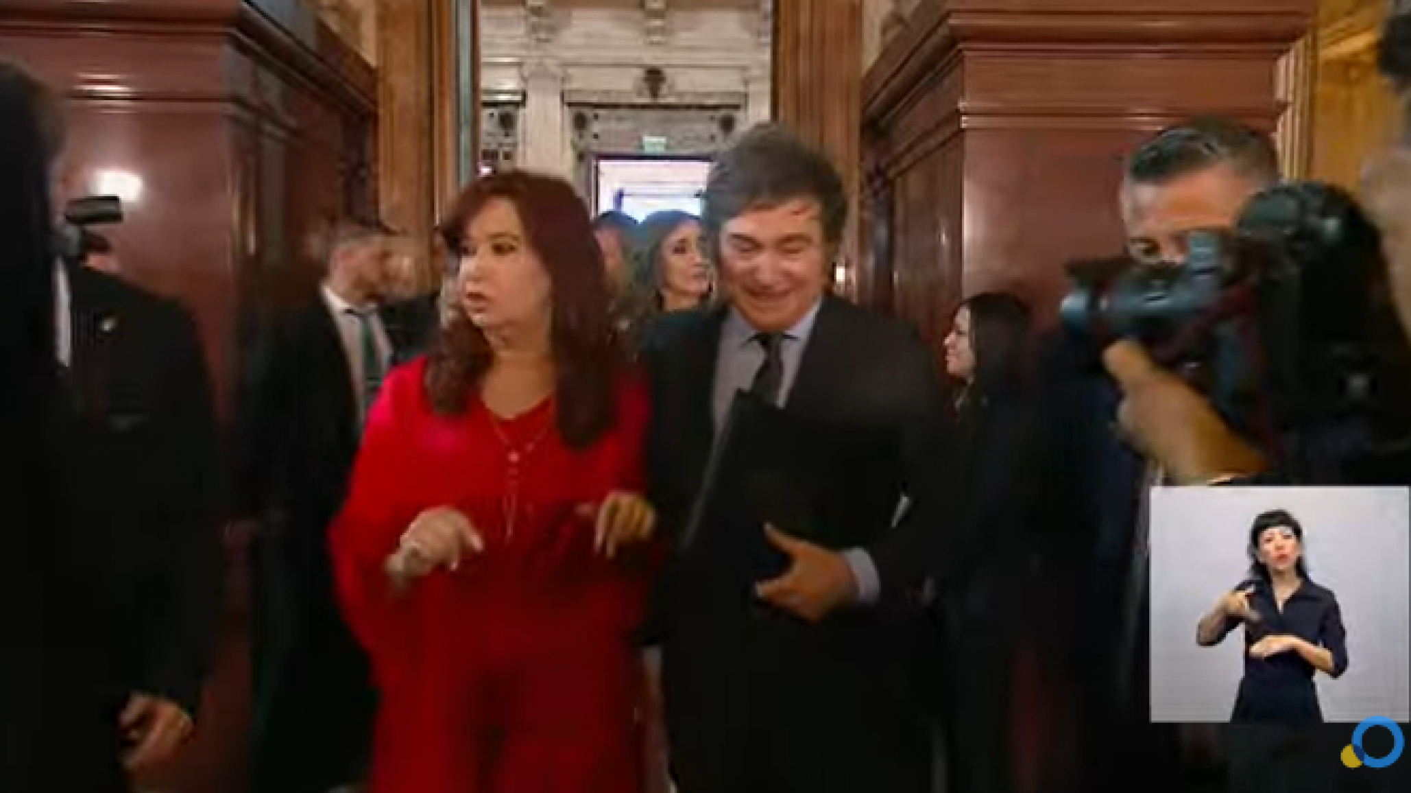 Cristina respondió a Milei y citó a Los Redondos