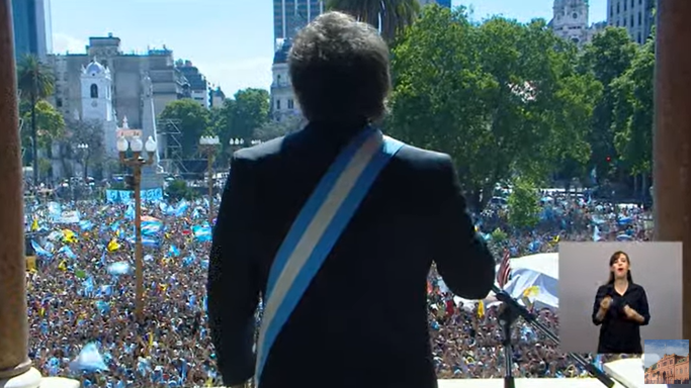 Milei pidió abrazar las ideas de la Libertad y pidió a las Fuerzas del Cielo