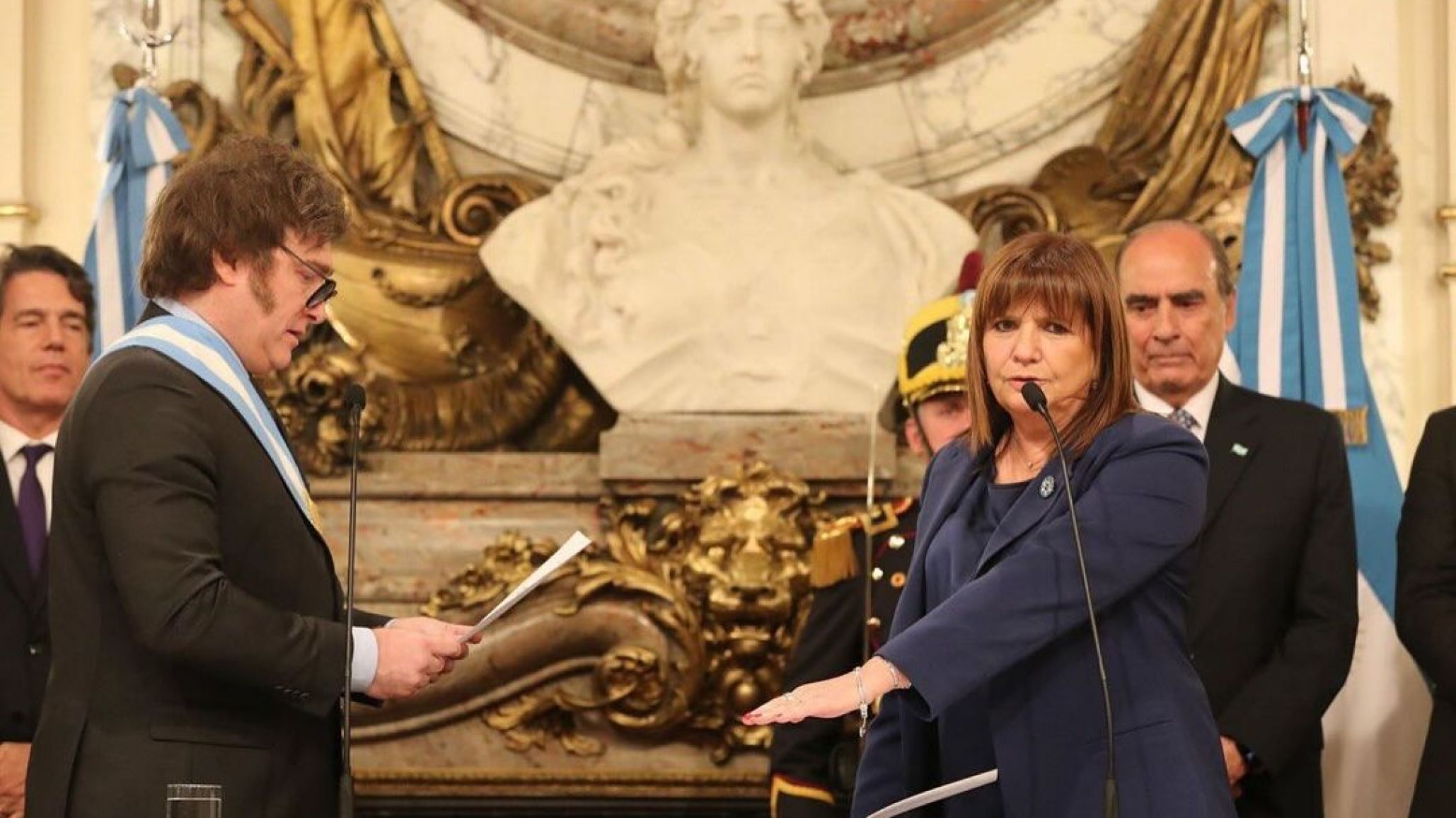 El primer posteo del Ministerio de Seguridad: "NUEVA ETAPA"