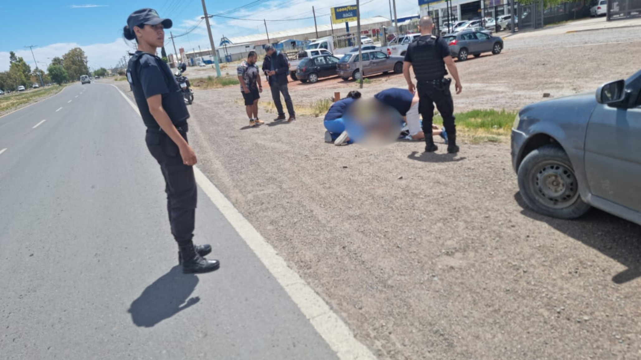 Accidente fatal en Trelew: Un peatón perdió la vida tras ser impactado por una moto