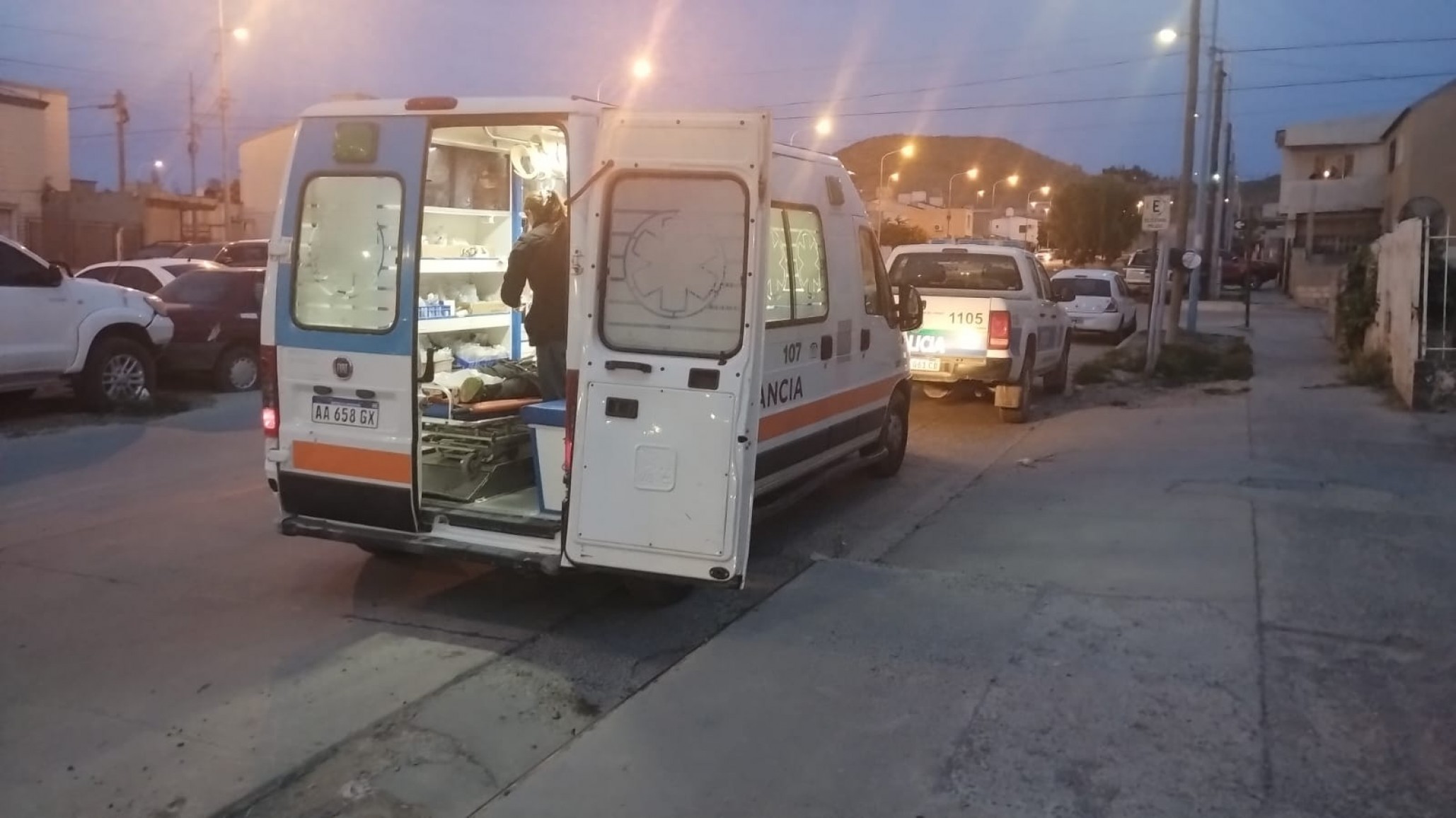 Ingresó con lesiones de arma blanca a una comisaría de Comodoro: ¿Qué ocurrió?