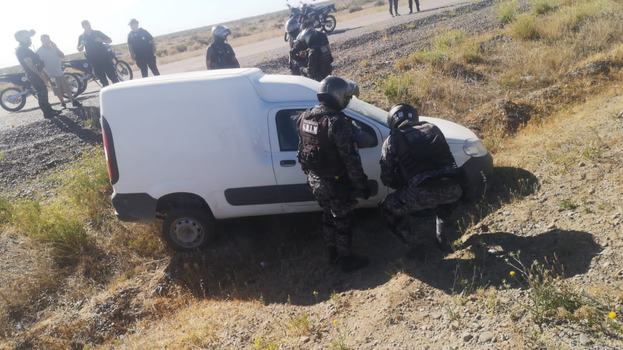 Un fin de semana tras las rejas: Le robó el auto a un repartidor y lo alcanzaron en Ruta 3