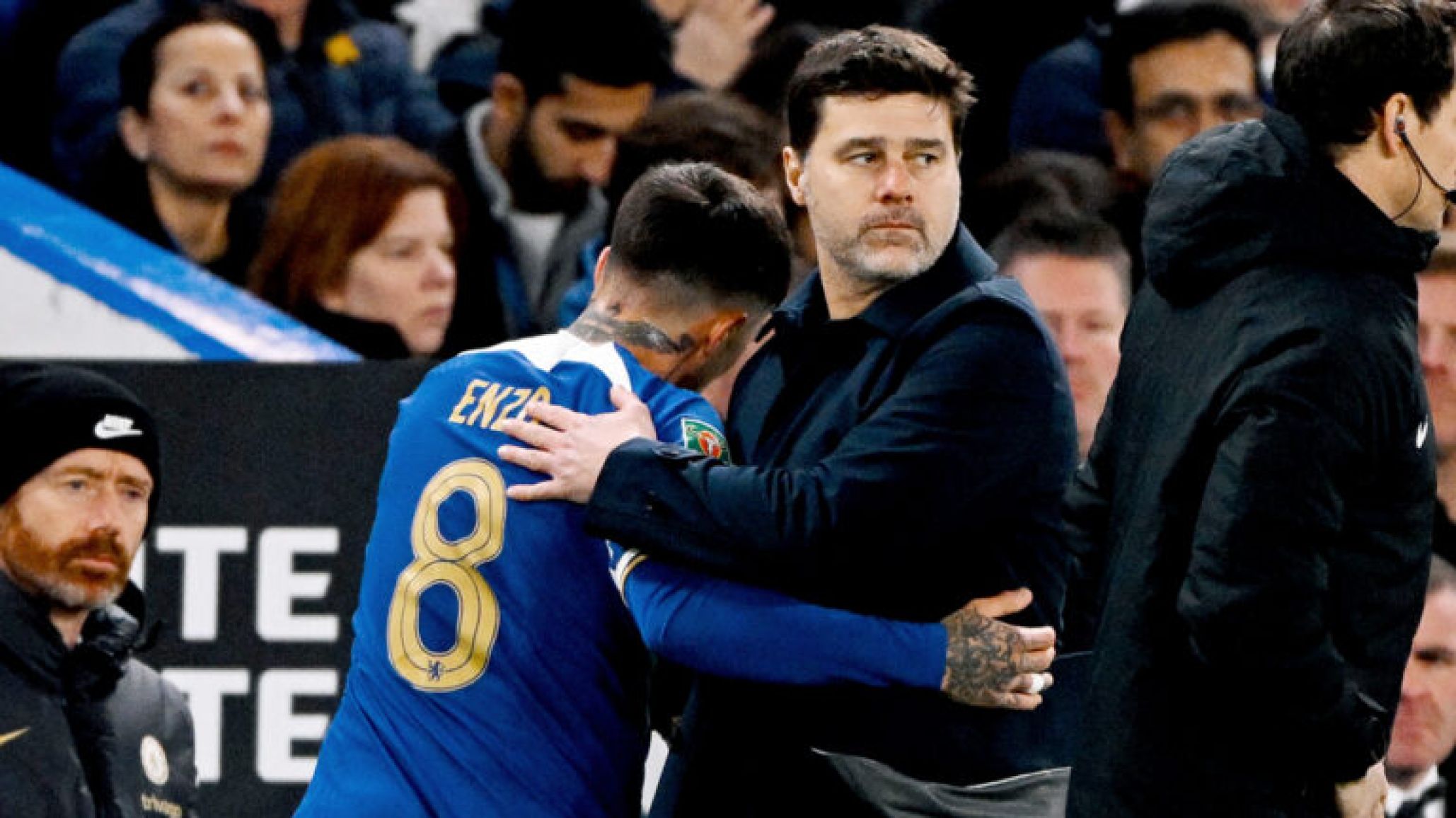 Enzo Fernández debió salir del campo de juego a los 30 minutos ¿qué pasó?