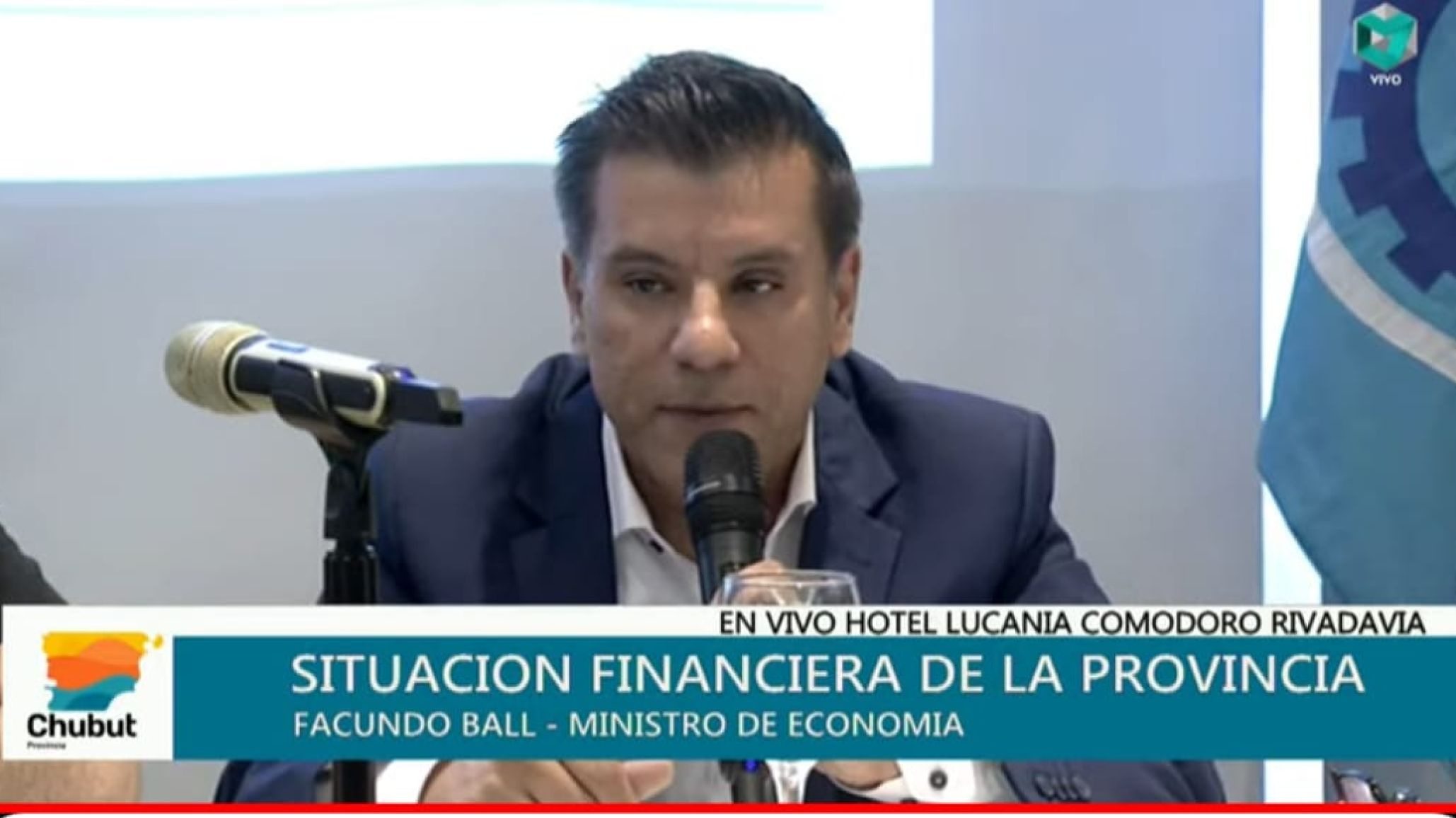 "La situaci髇 de Chubut es administrar la escasez"