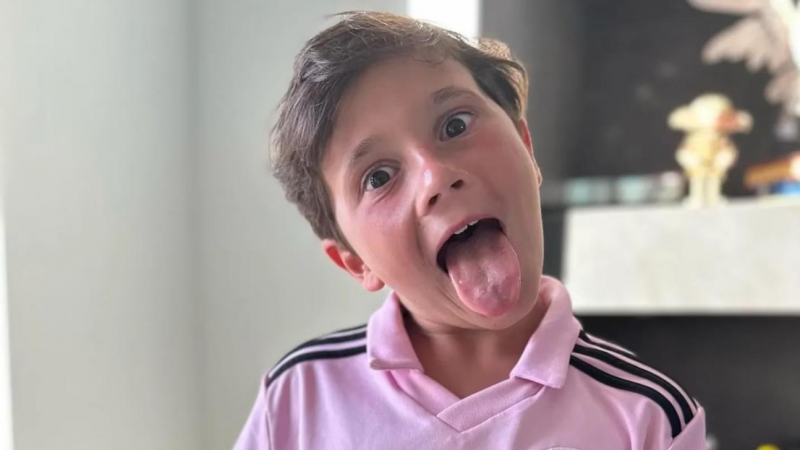 El supuesto gol de Mateo Messi revoluciona las redes sociales