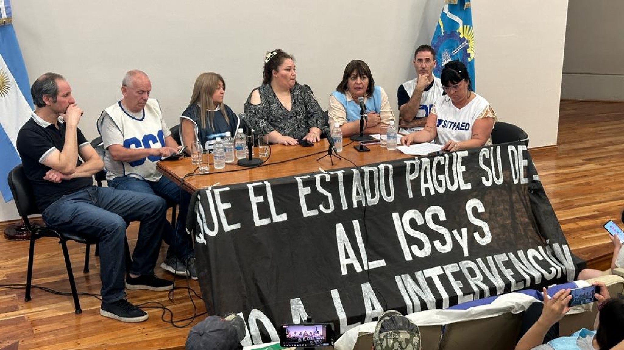 Sindicatos estatales se manifestaron en contra de la intervención a Seros