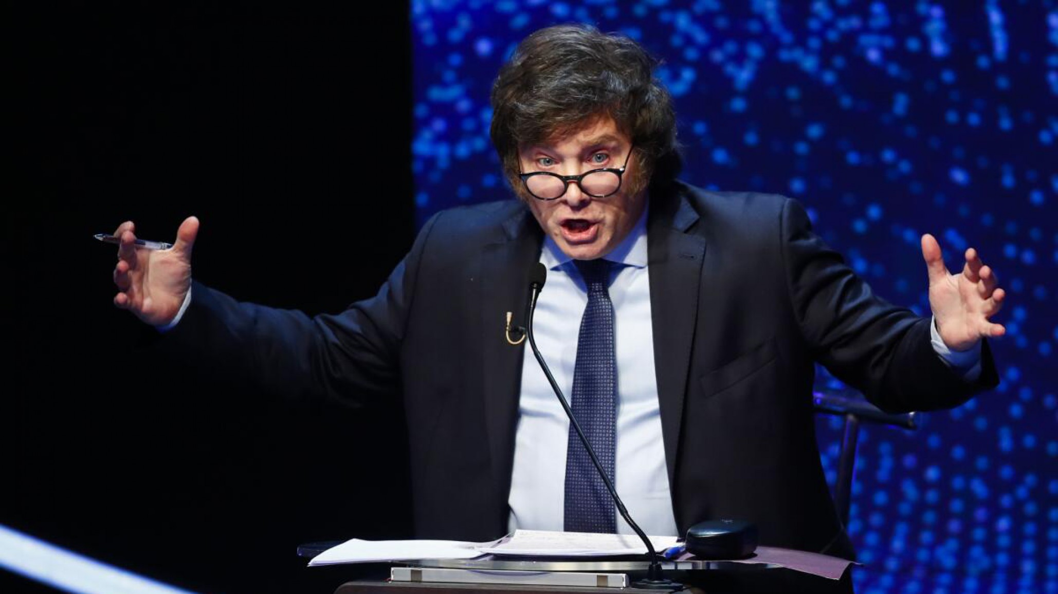 Javier Milei emitirá un mensaje esta noche