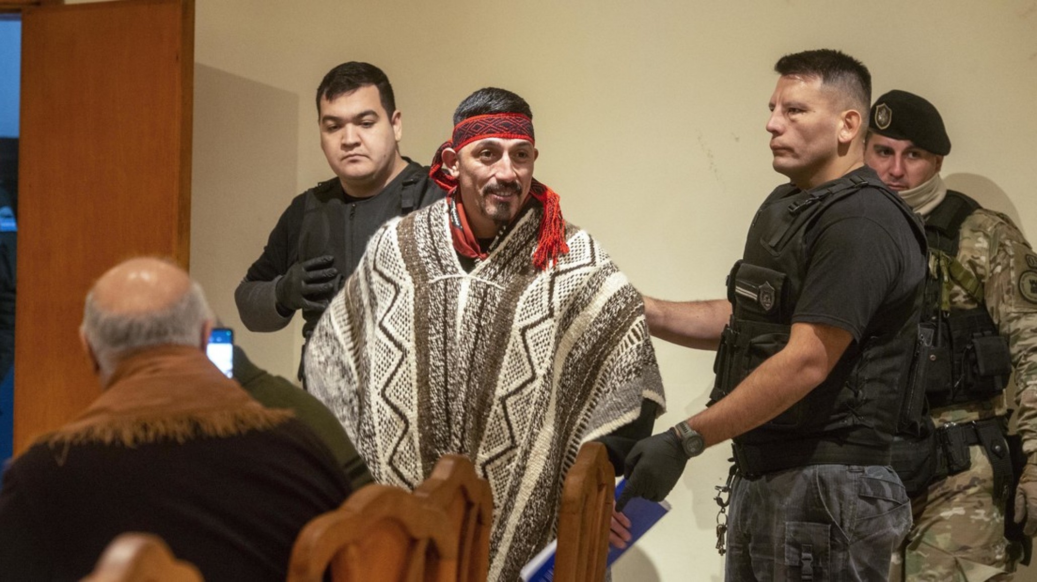 Así será el operativo de extradición de Jones Huala