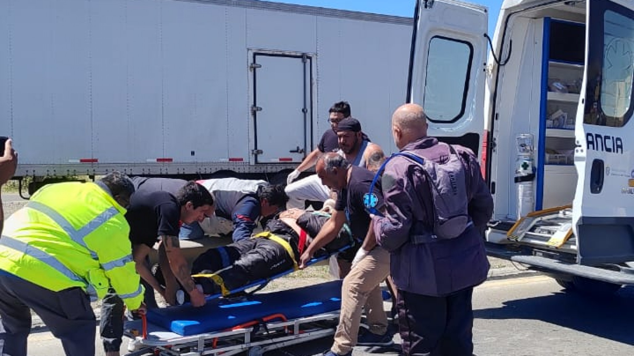 Murió el turista brasileño que chocó en su moto