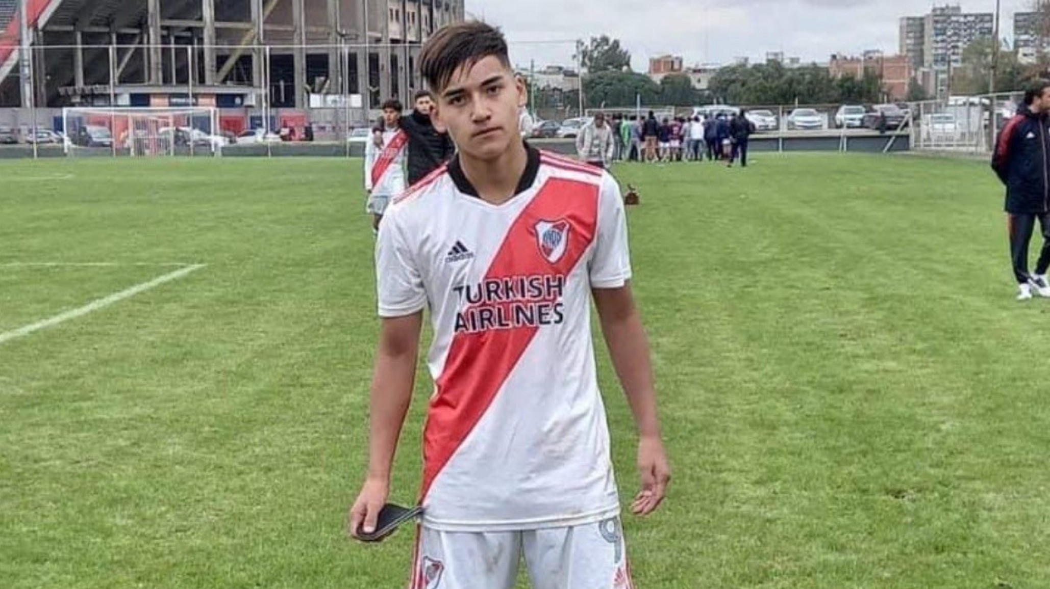 Joven promesa: Ian Subiabre inició pretemporada con River Plate en Orlando