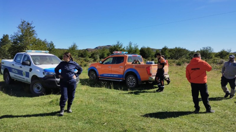 AHORA: Hallaron el cuerpo del turista bahiense desaparecido en el Lago II de Río Pico