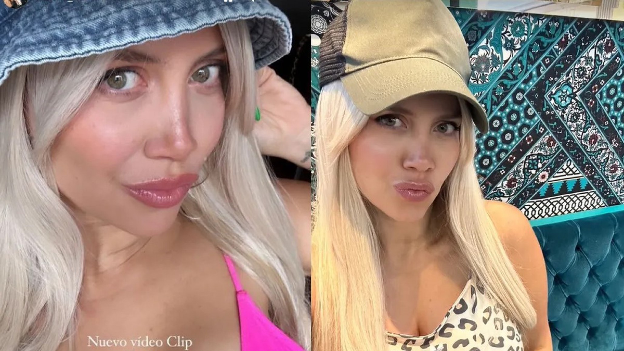 Wanda Nara sorprendió grabando su próxima canción en una favela ¿cuándo se estrena?