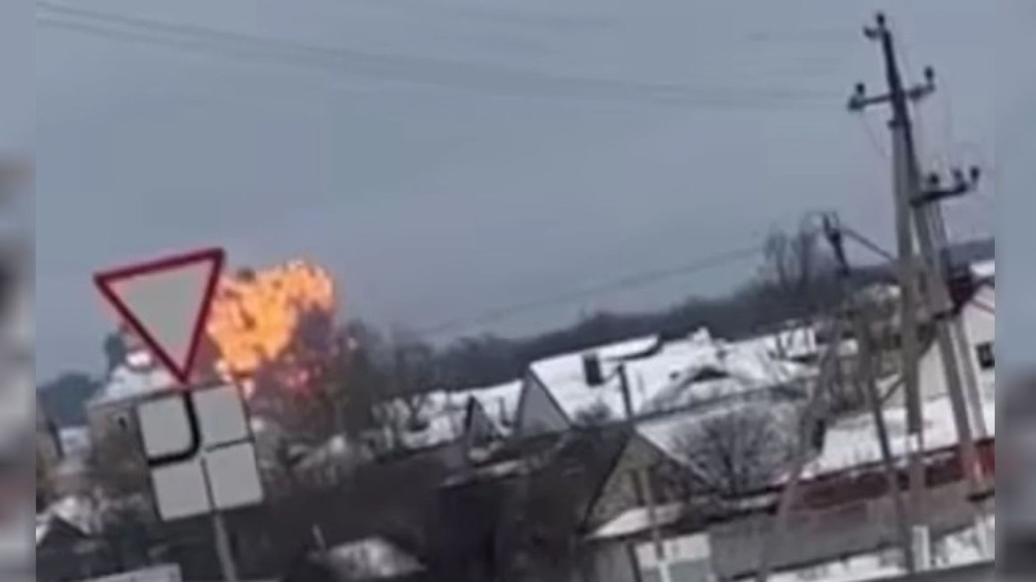 Un avión ruso se estrelló cuando transportaba prisioneros de guerra ucranianos