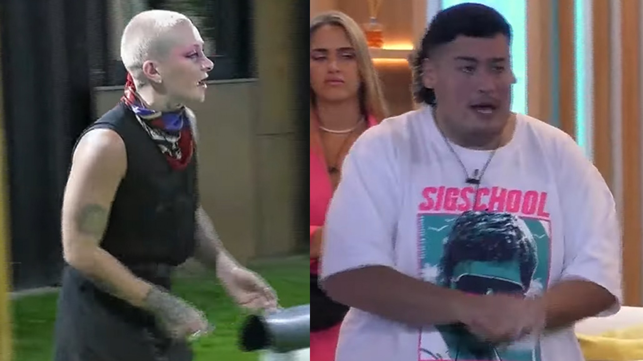 Furia y Manzana tuvieron un violento enfrentamiento: "No me jodas porque te rompo la cabeza"