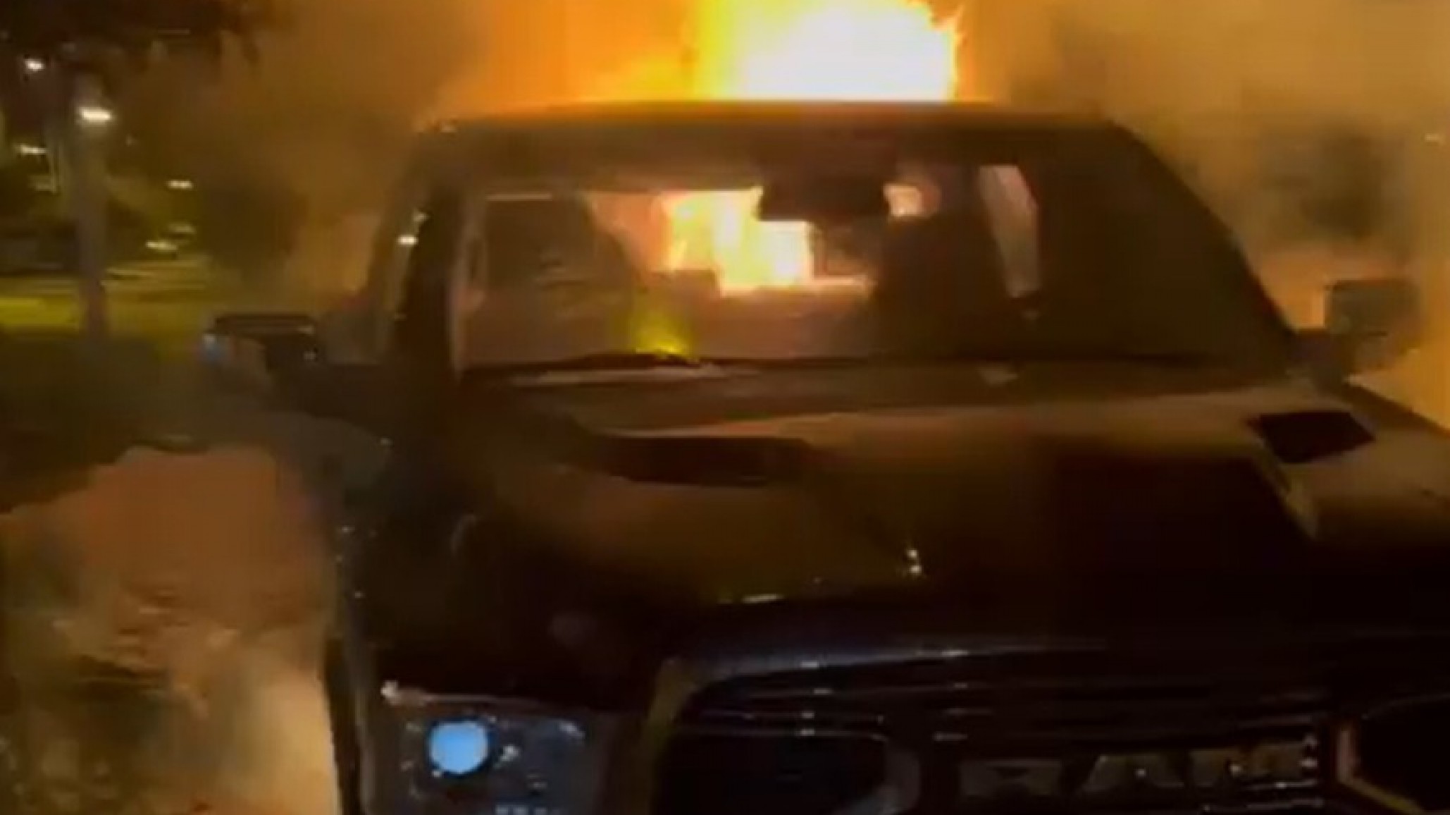 Incendiaron camioneta a empresario pesquero "no voy a retirar ninguna denuncia"