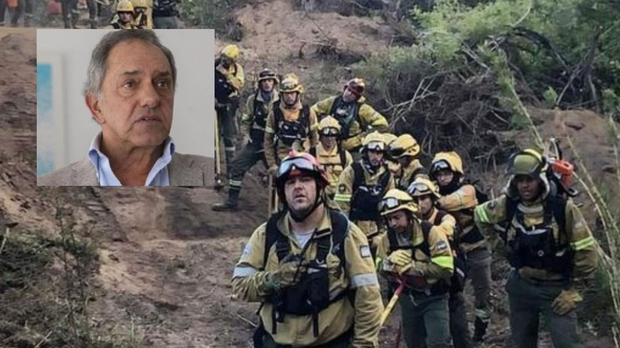 El incendio arrasa en el Parque Los Alerces: Scioli viaja a Chubut en representaci髇 del gobierno