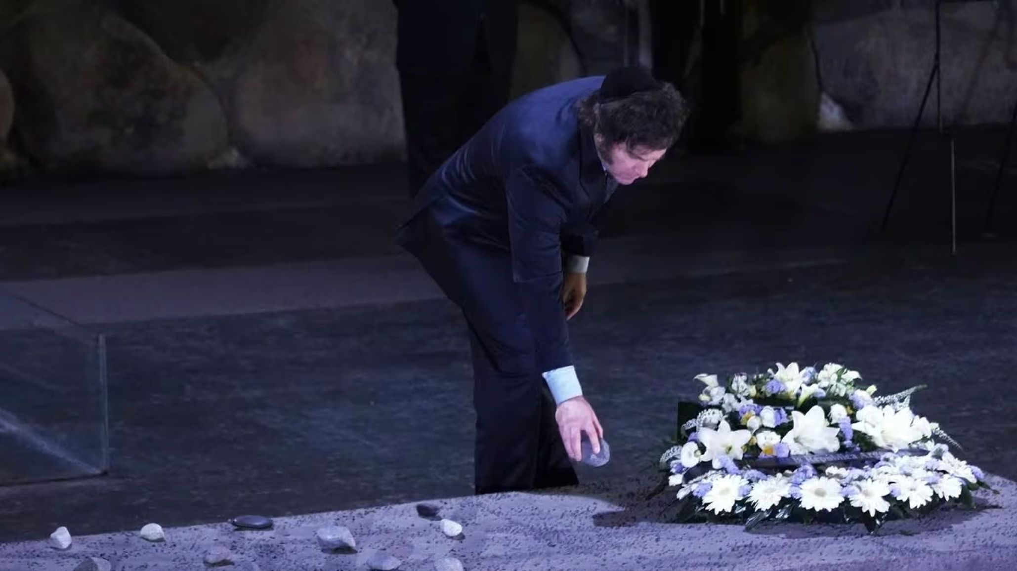 Milei en Jerusalén: "no podemos callar ante el nazismo moderno, hoy disfrazado del grupo terrorista Hamas"