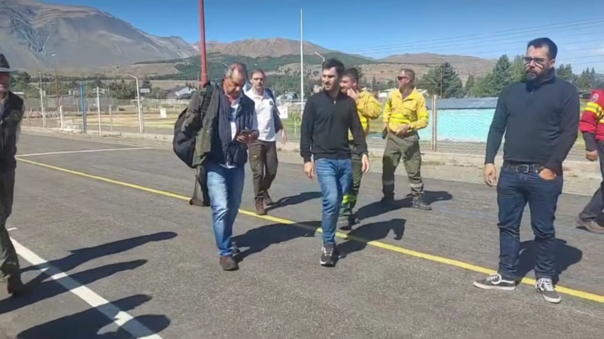 Scioli llegó a la Cordillera
