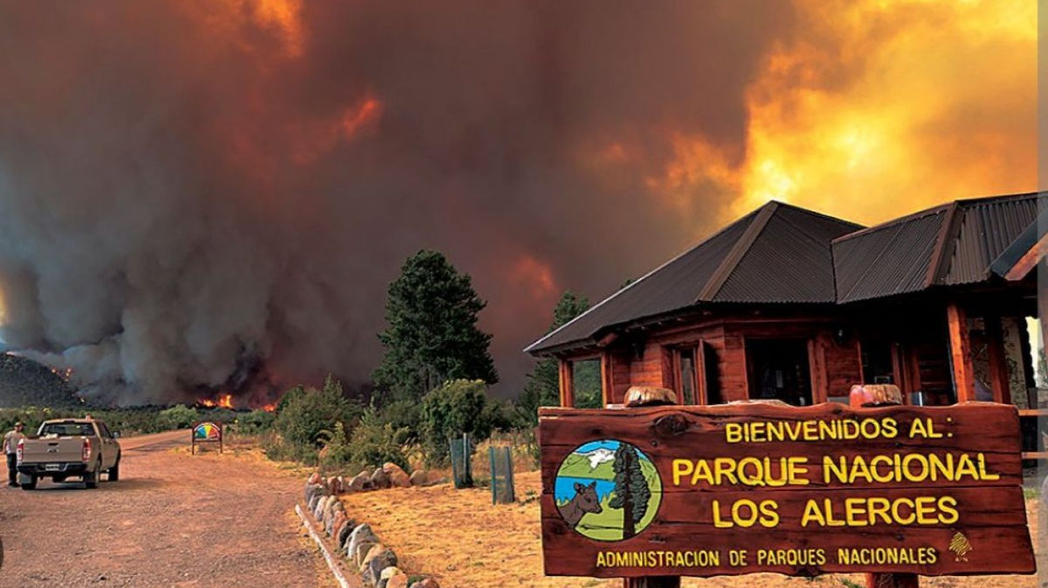 Pan American Energy donó $100 millones para remediar las consecuencias del incendio en Los Alerces